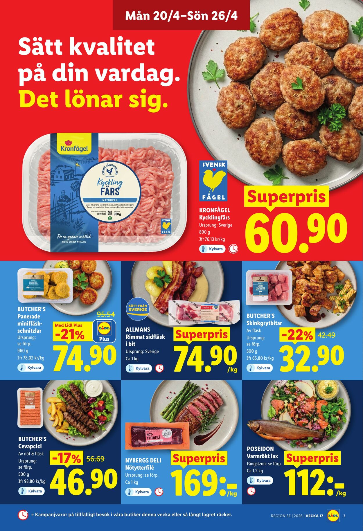 Erbjudanden Lidl 20.04.2026 - 26.04.2026