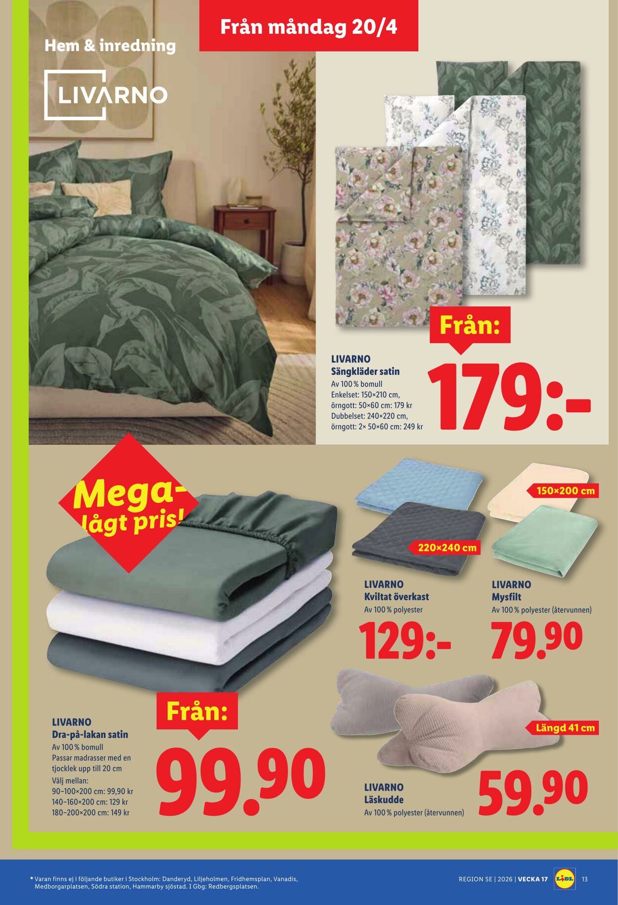Erbjudanden Lidl 20.04.2026 - 26.04.2026