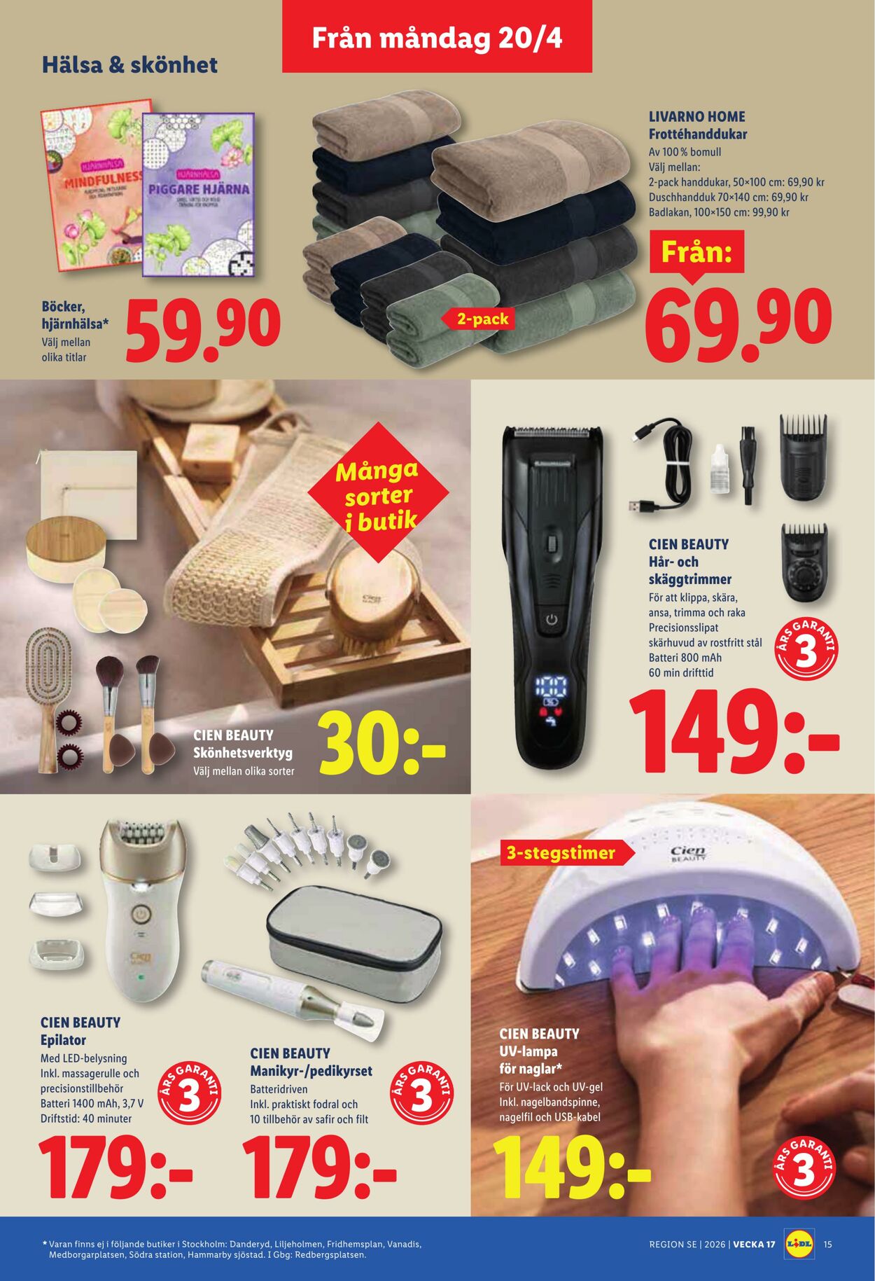 Erbjudanden Lidl 20.04.2026 - 26.04.2026
