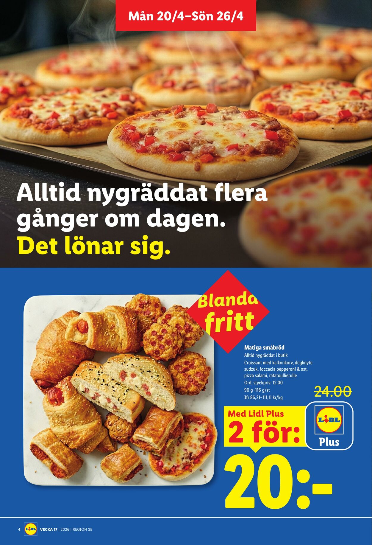 Erbjudanden Lidl 20.04.2026 - 26.04.2026
