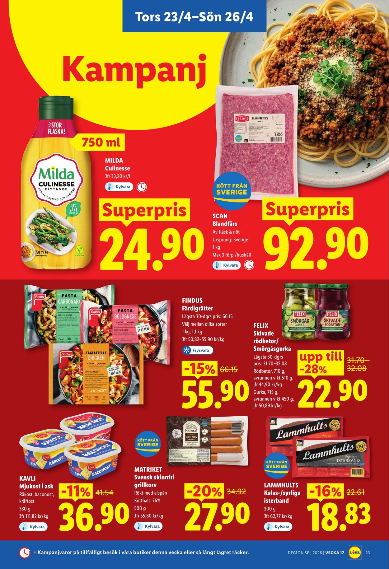 Erbjudanden Lidl 20.04.2026 - 26.04.2026