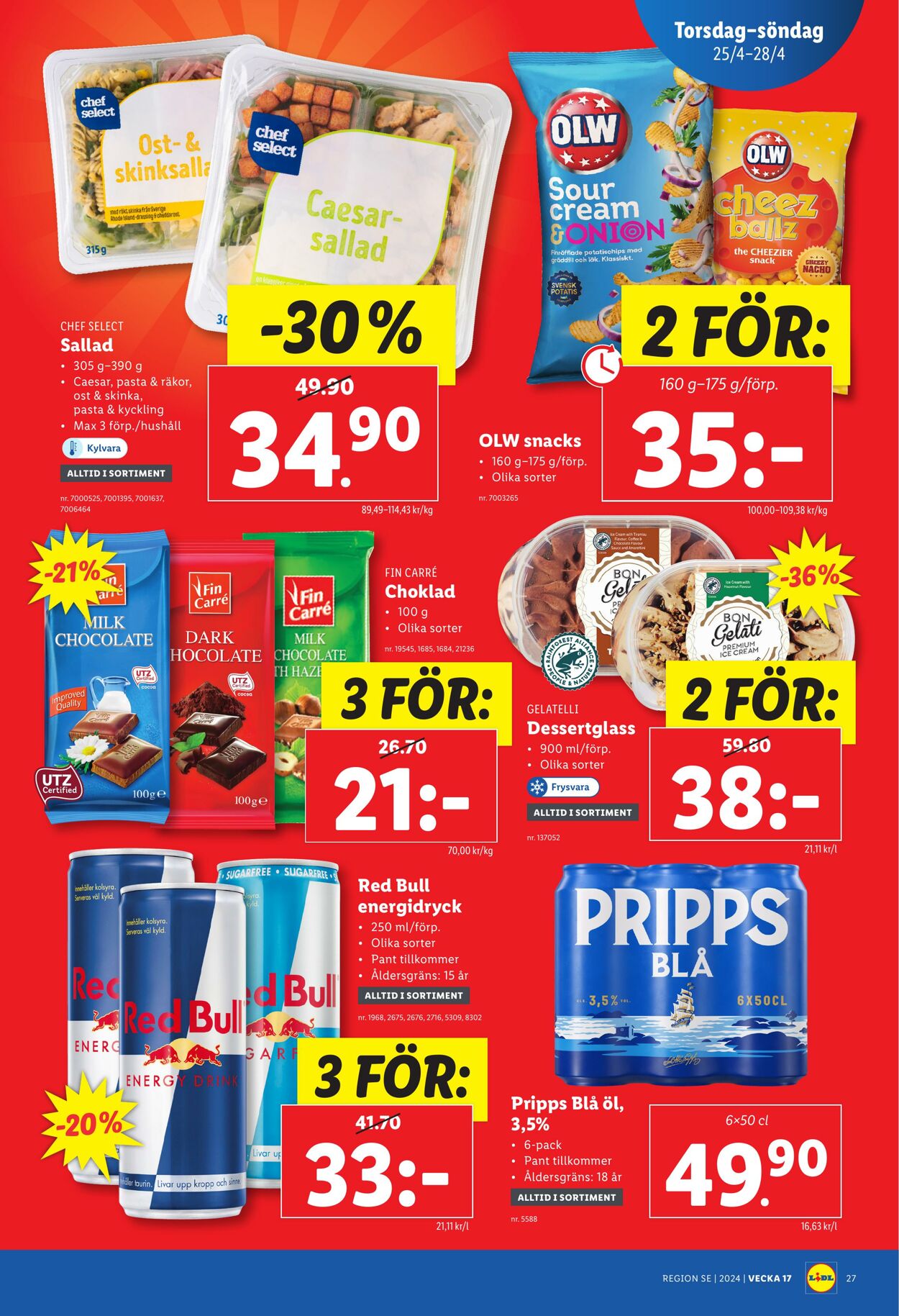 Erbjudanden Lidl 22.04.2024 - 28.04.2024