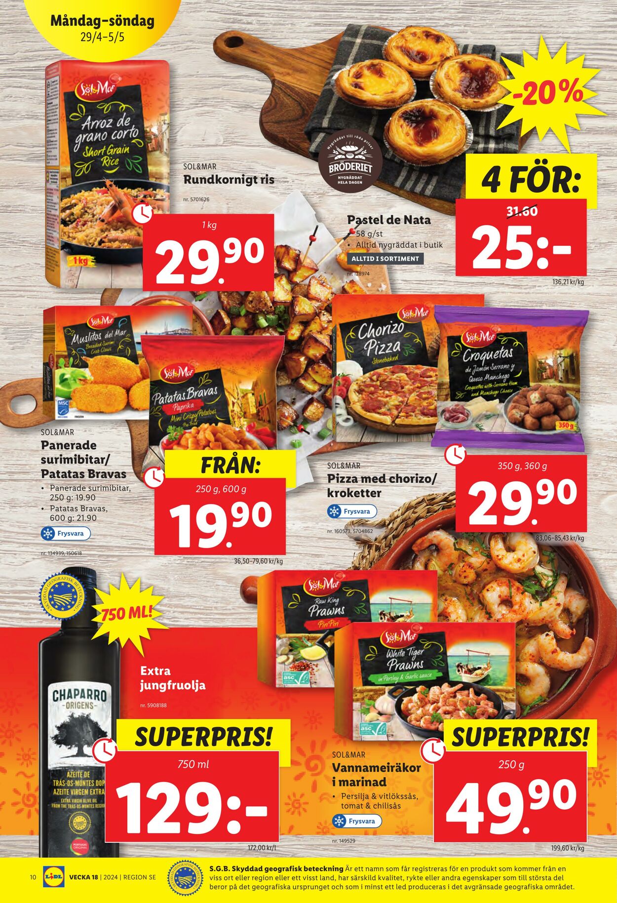 Erbjudanden Lidl 29.04.2024 - 05.05.2024