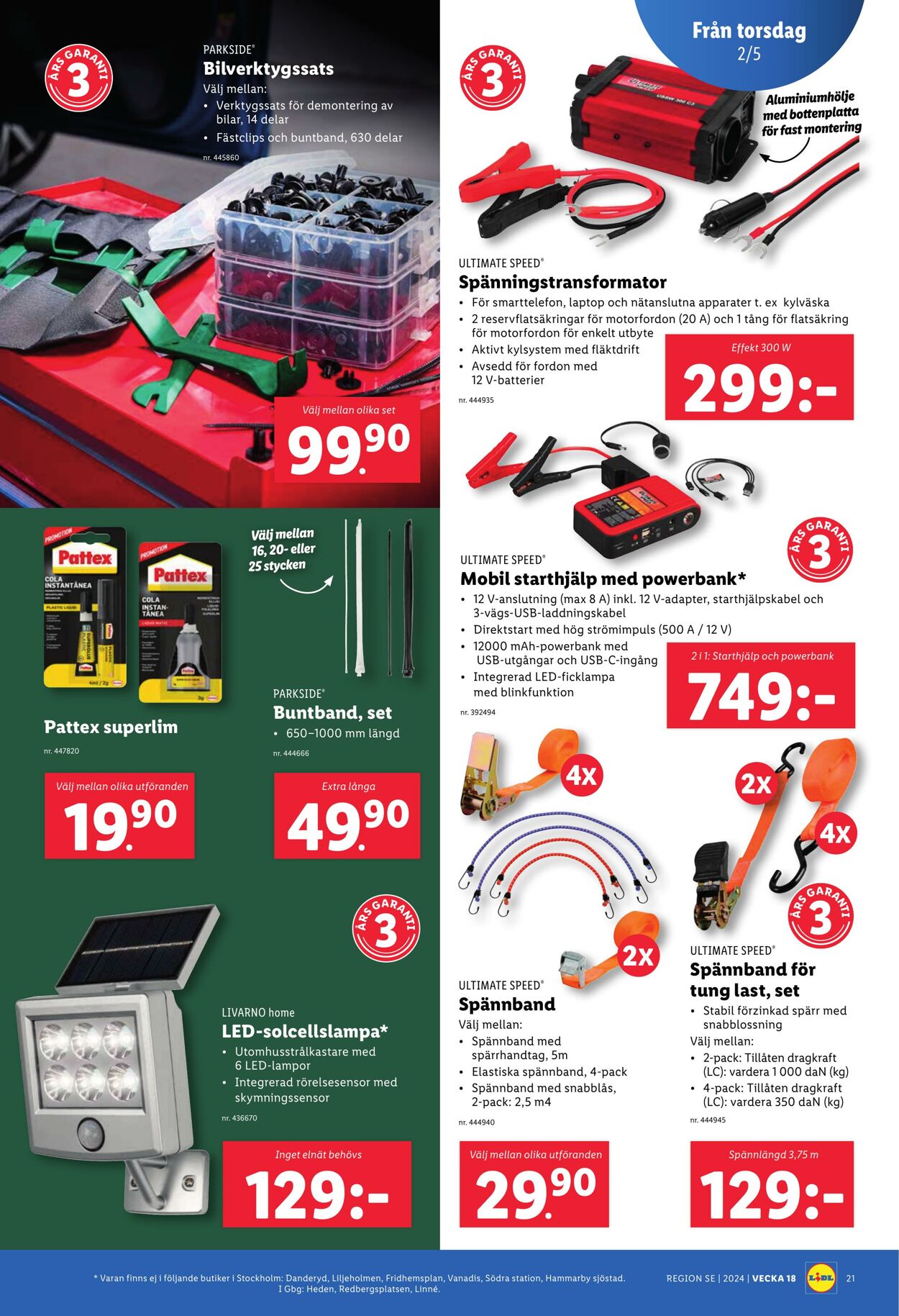 Erbjudanden Lidl 29.04.2024 - 05.05.2024