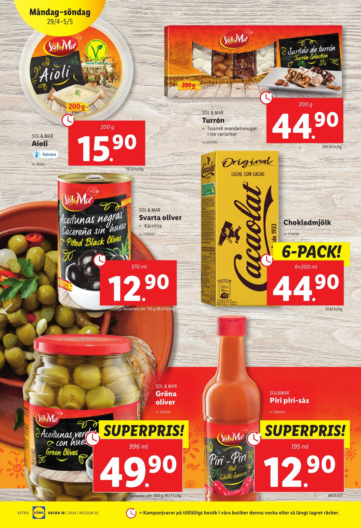 Erbjudanden Lidl 29.04.2024 - 05.05.2024