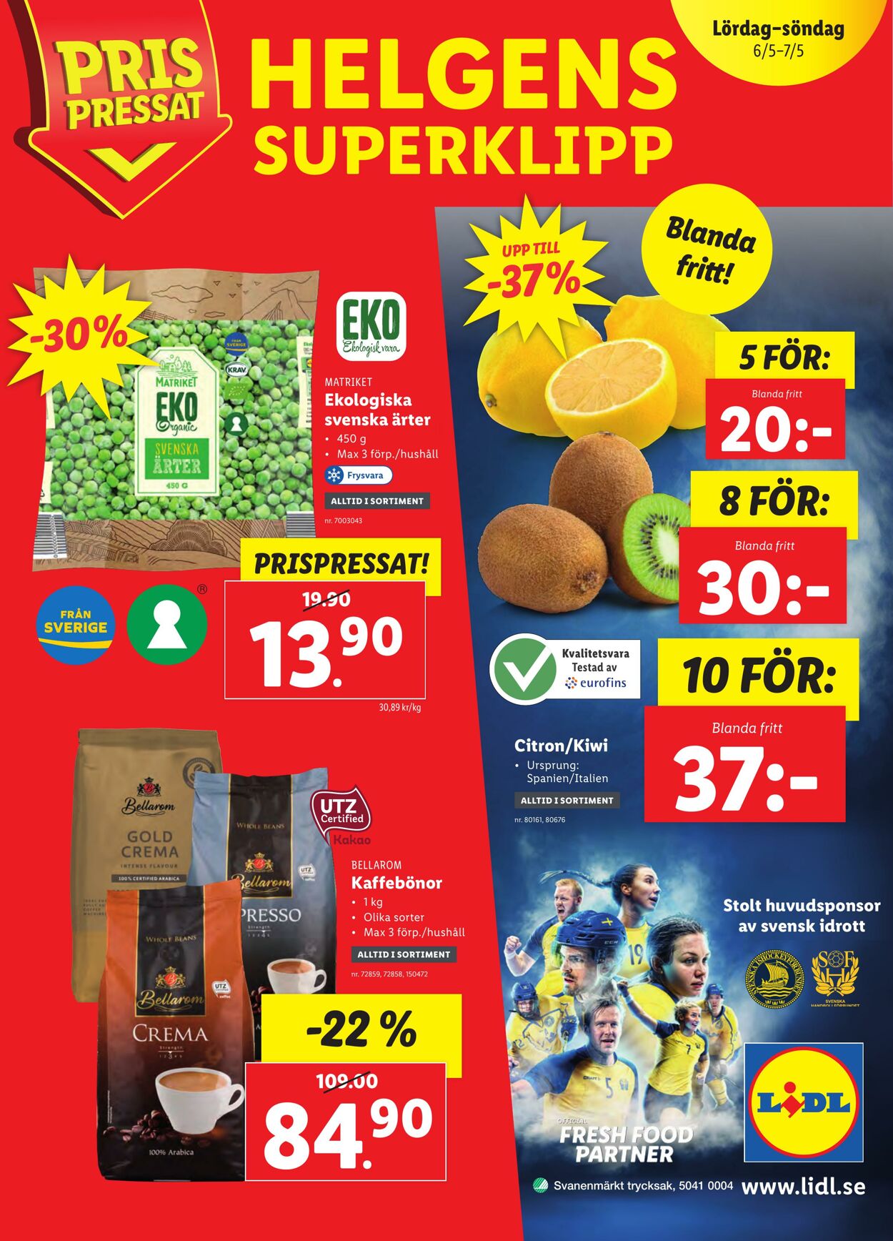 Erbjudanden Lidl 01.05.2023 - 07.05.2023