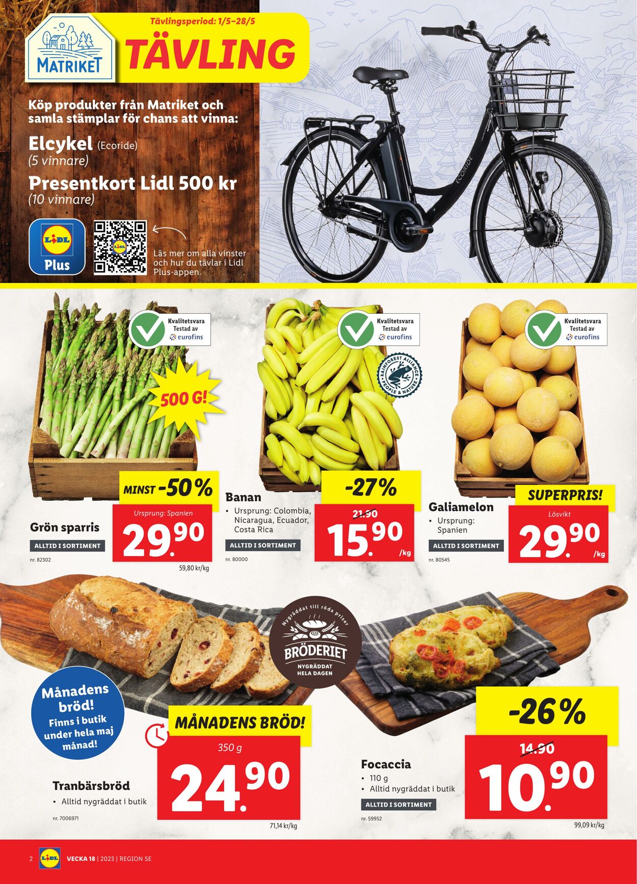 Erbjudanden Lidl 01.05.2023 - 07.05.2023