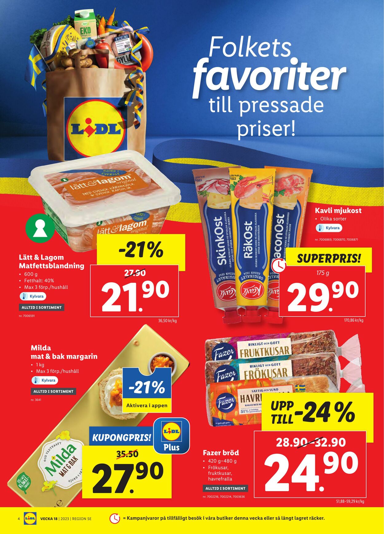 Erbjudanden Lidl 01.05.2023 - 07.05.2023