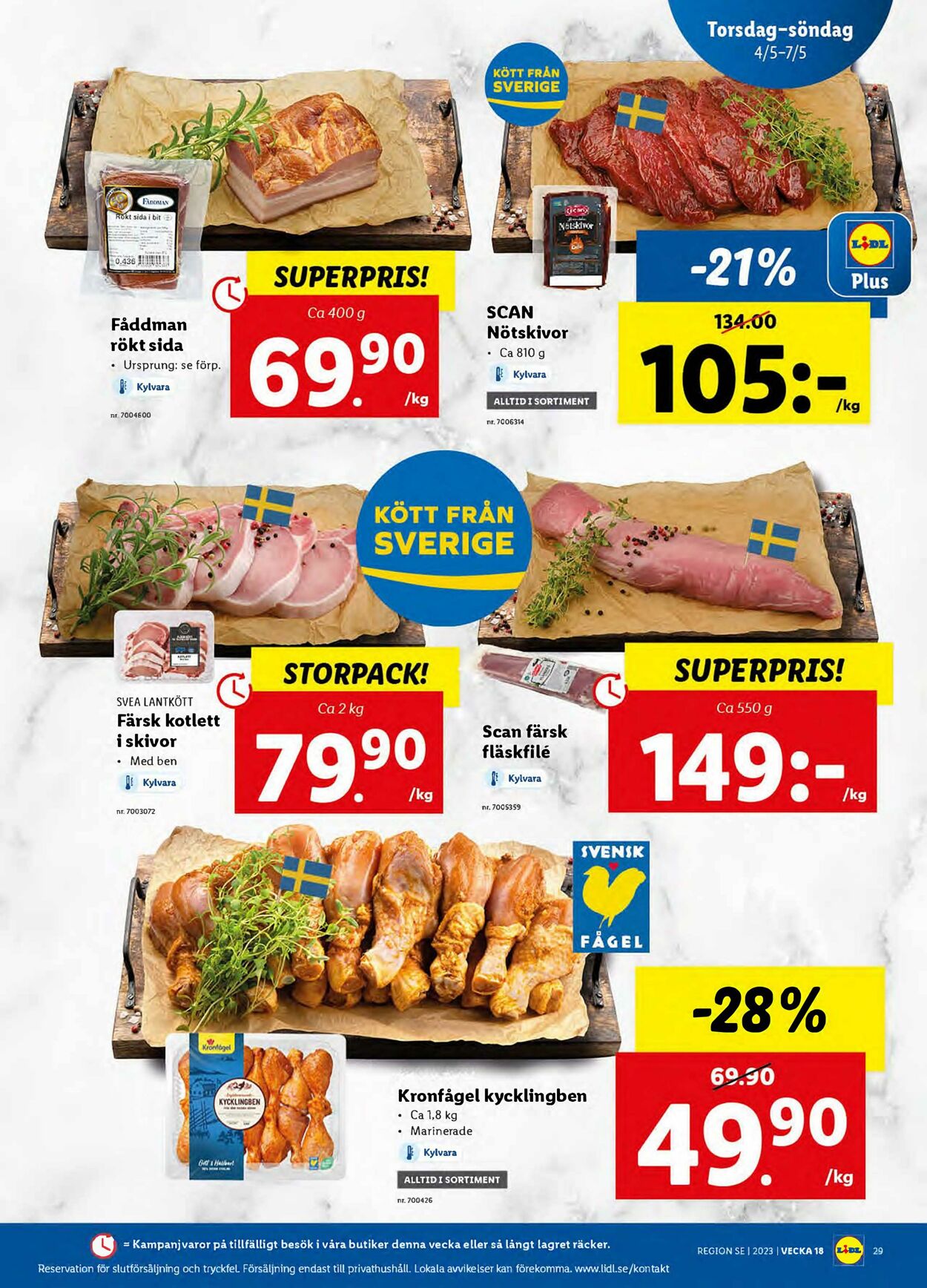 Erbjudanden Lidl 01.05.2023 - 07.05.2023