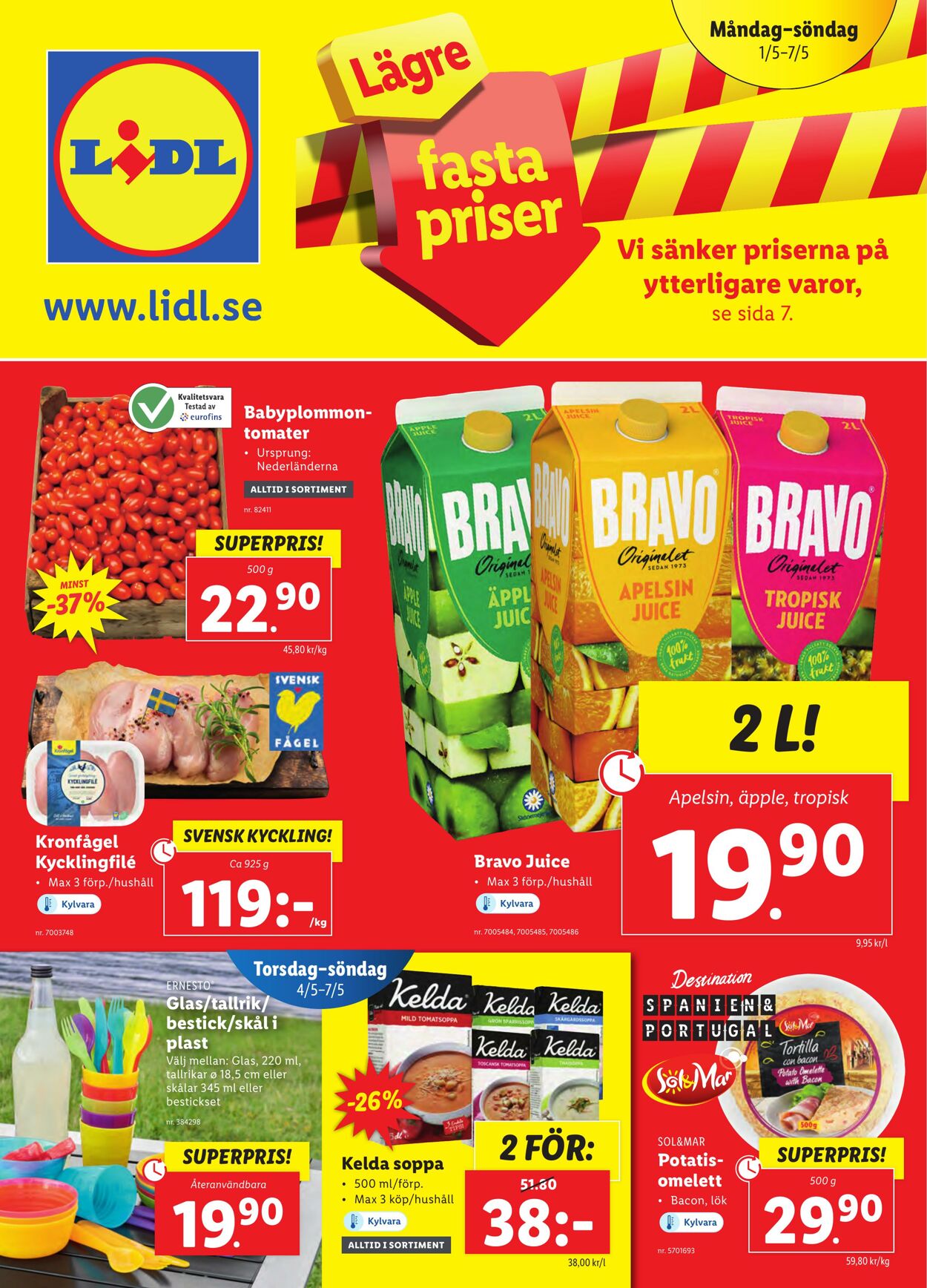 Erbjudanden Lidl 01.05.2023 - 07.05.2023