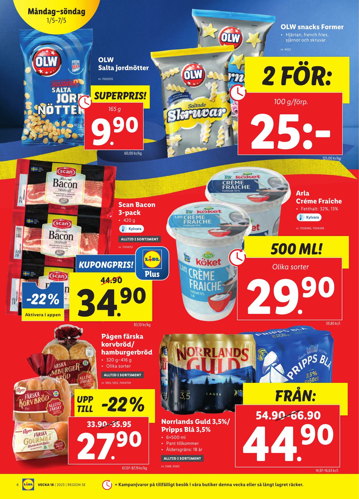 Erbjudanden Lidl 01.05.2023 - 07.05.2023