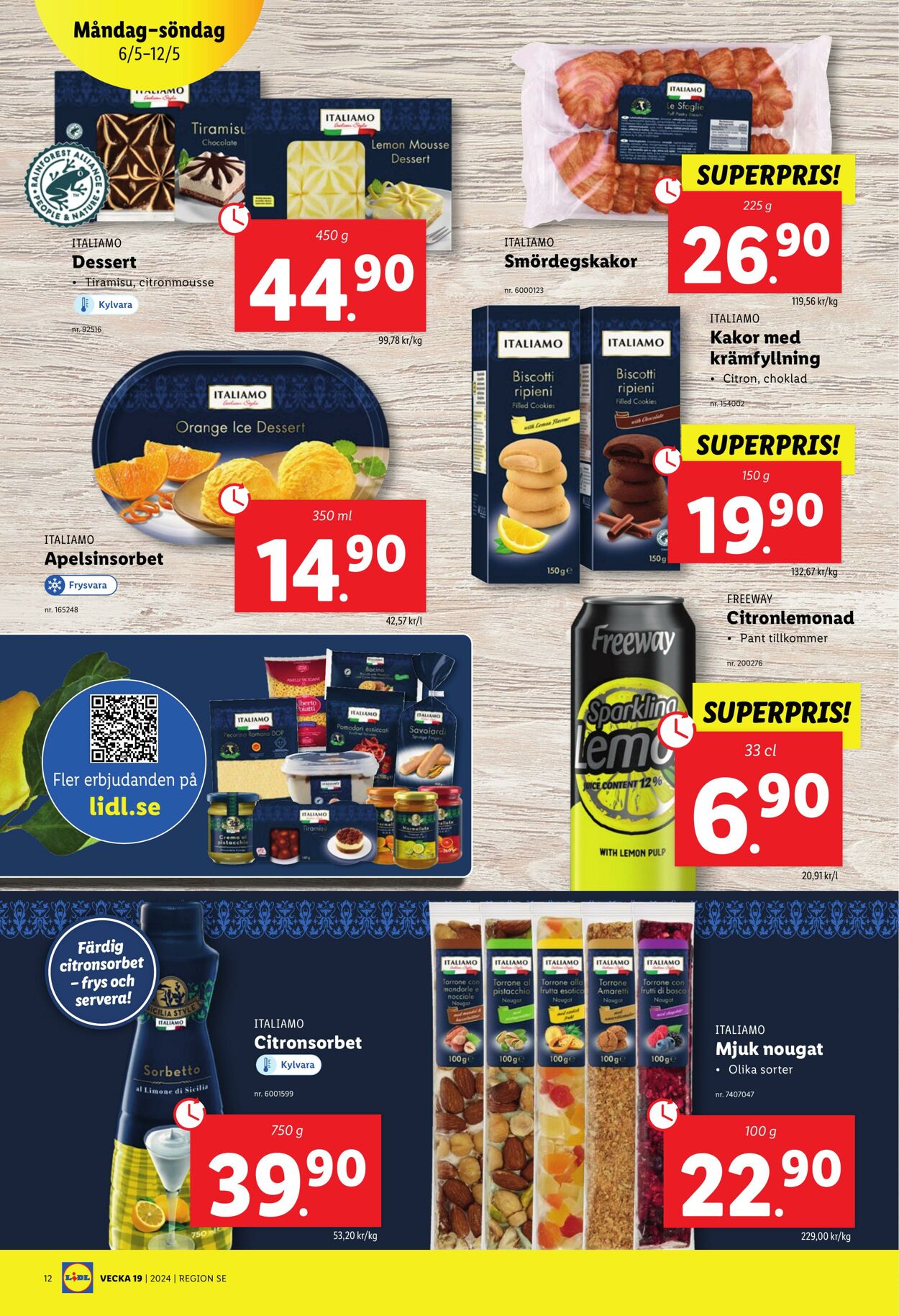 Erbjudanden Lidl 06.05.2024 - 12.05.2024