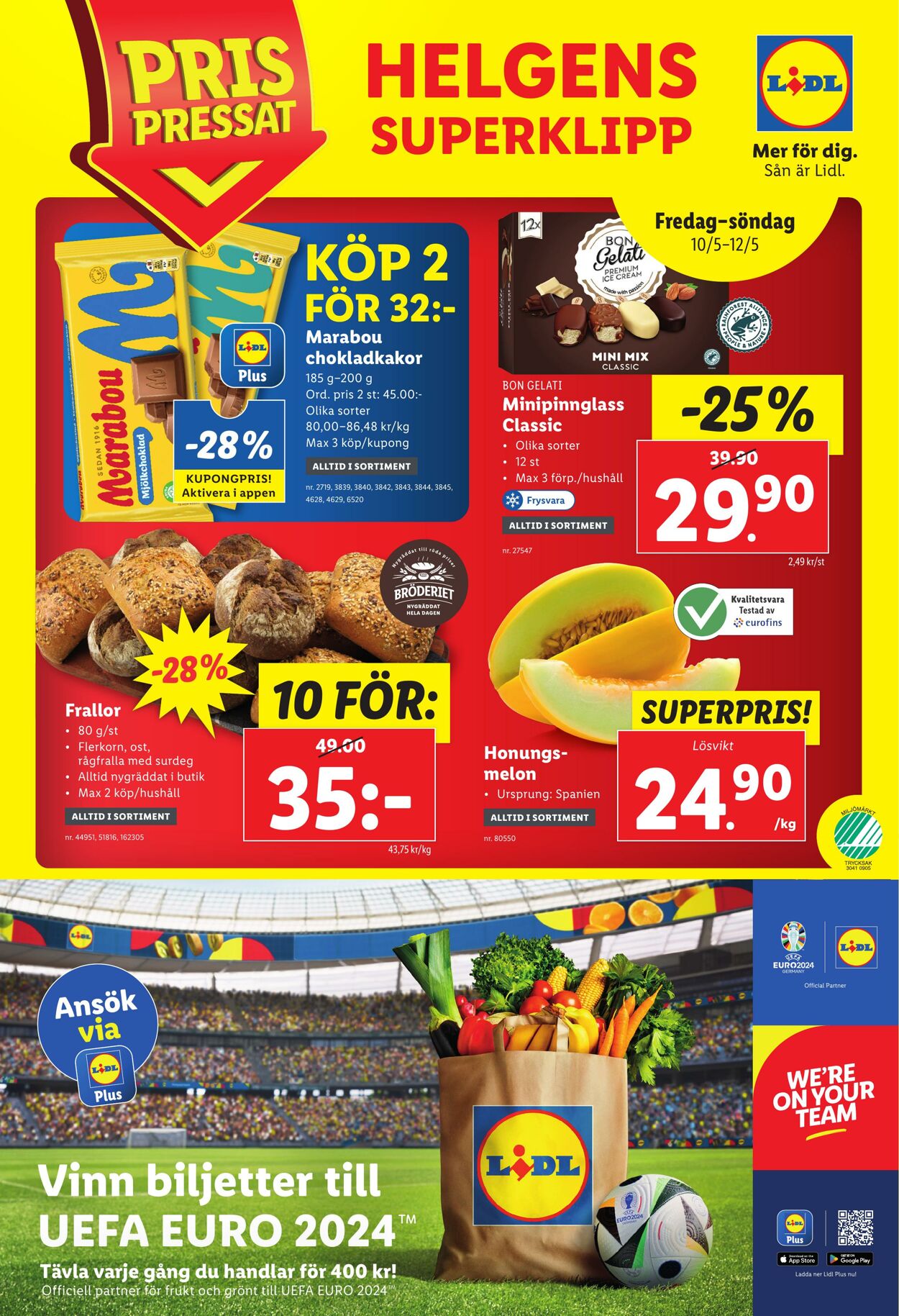 Erbjudanden Lidl 06.05.2024 - 12.05.2024