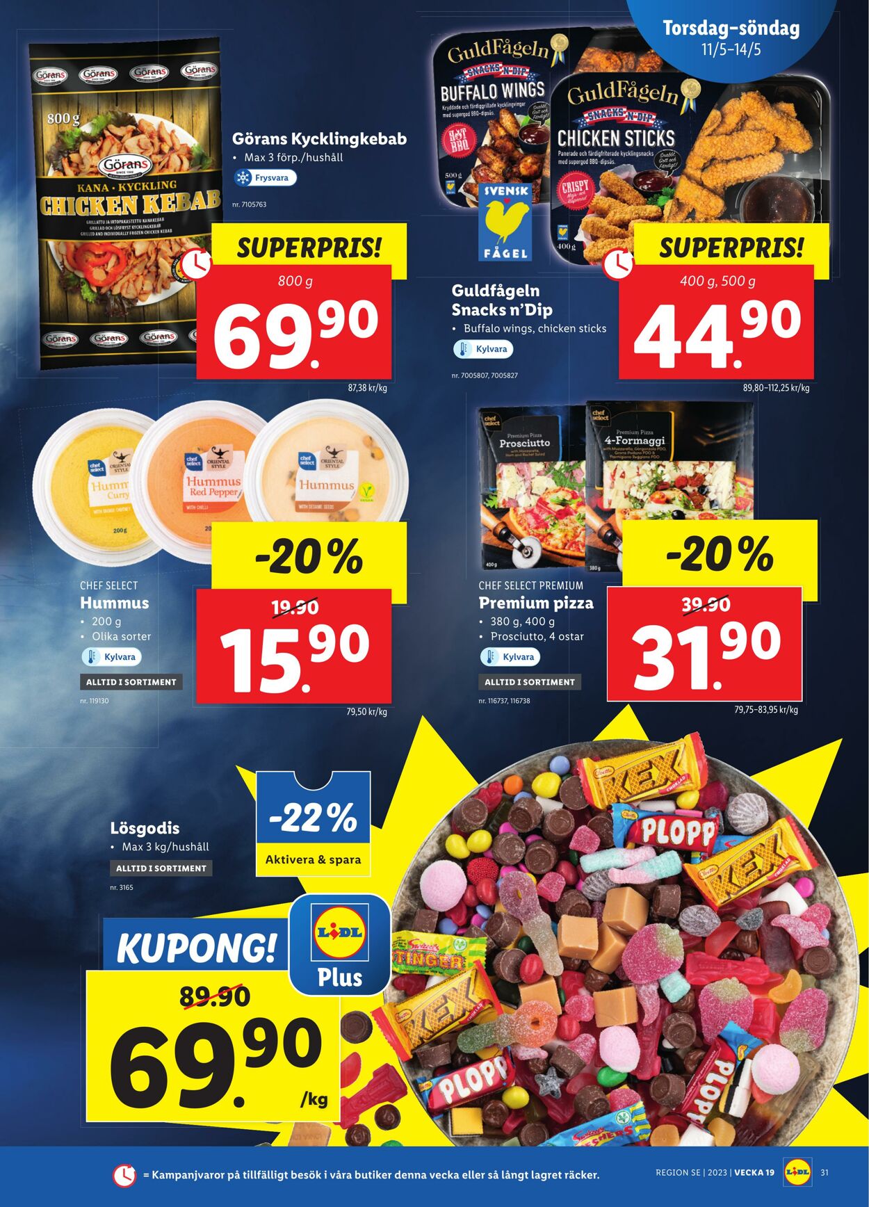 Erbjudanden Lidl 08.05.2023 - 14.05.2023