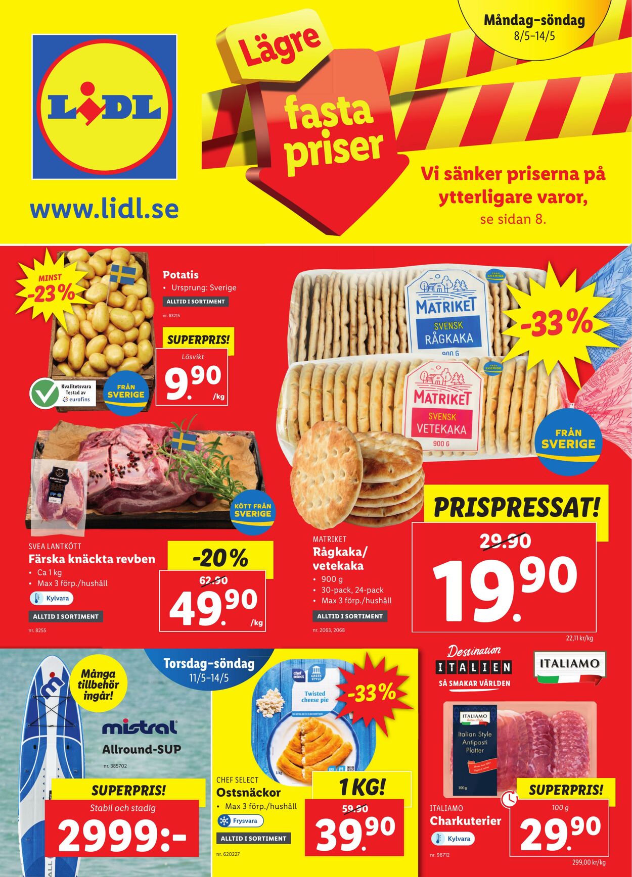 Erbjudanden Lidl 08.05.2023 - 14.05.2023