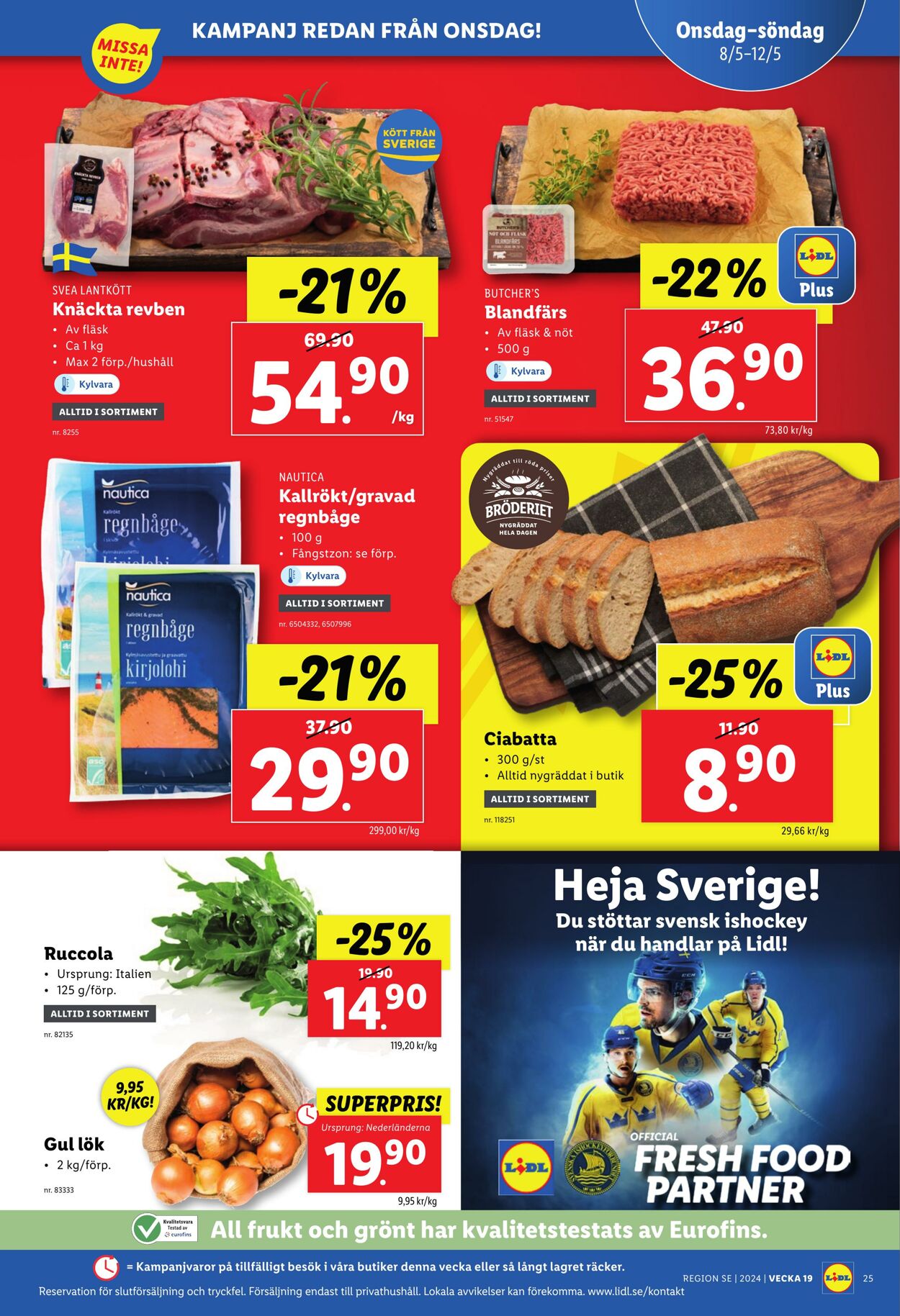 Erbjudanden Lidl 06.05.2024 - 12.05.2024