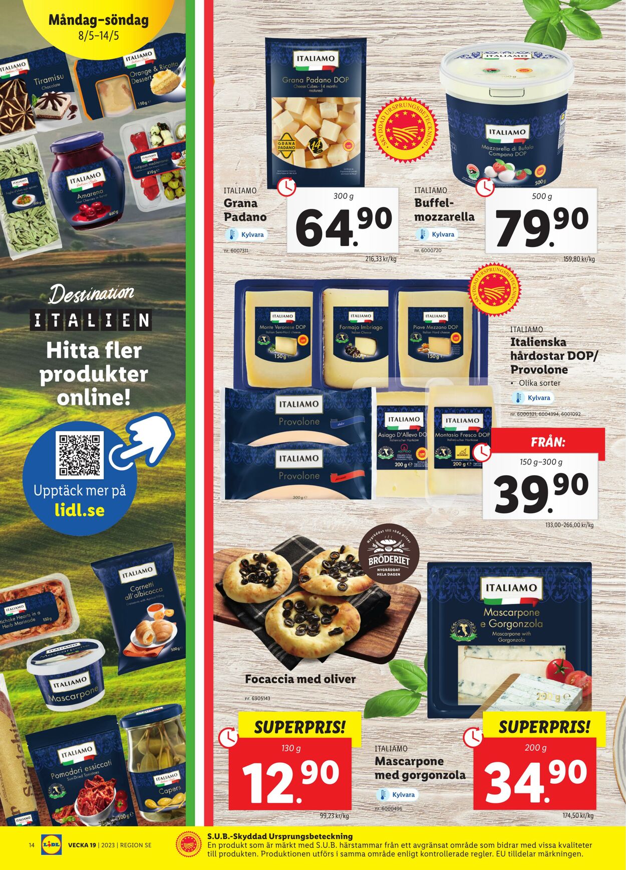 Erbjudanden Lidl 08.05.2023 - 14.05.2023