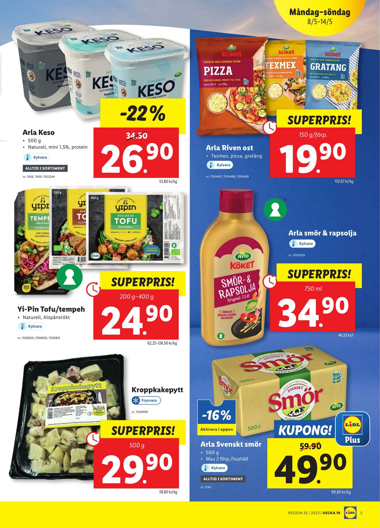 Erbjudanden Lidl 08.05.2023 - 14.05.2023