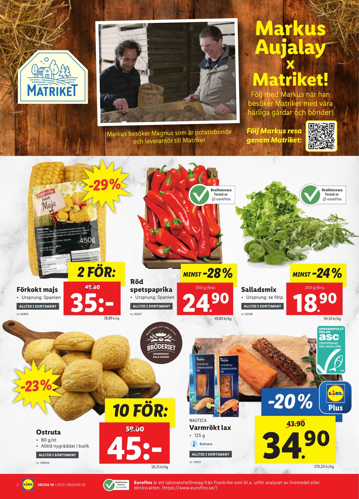 Erbjudanden Lidl 08.05.2023 - 14.05.2023