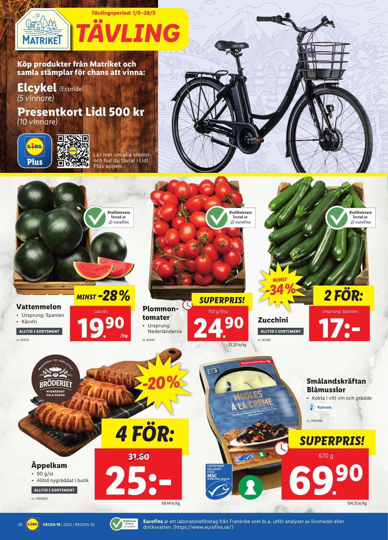 Erbjudanden Lidl 08.05.2023 - 14.05.2023