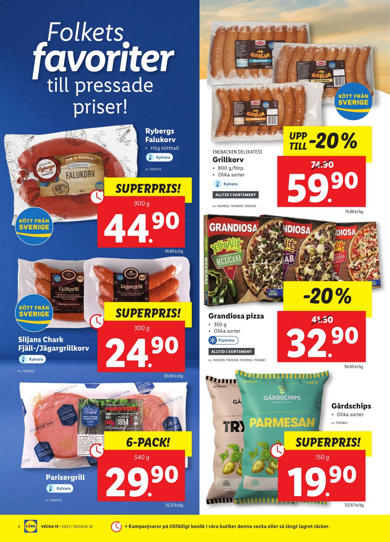 Erbjudanden Lidl 08.05.2023 - 14.05.2023