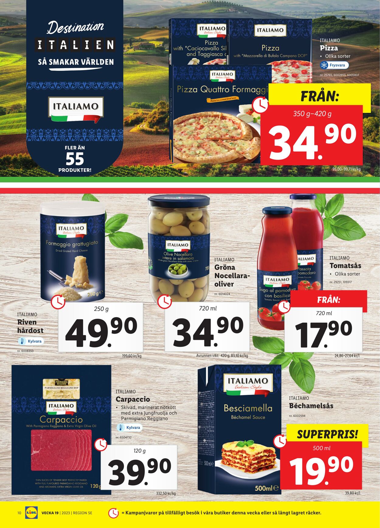 Erbjudanden Lidl 08.05.2023 - 14.05.2023