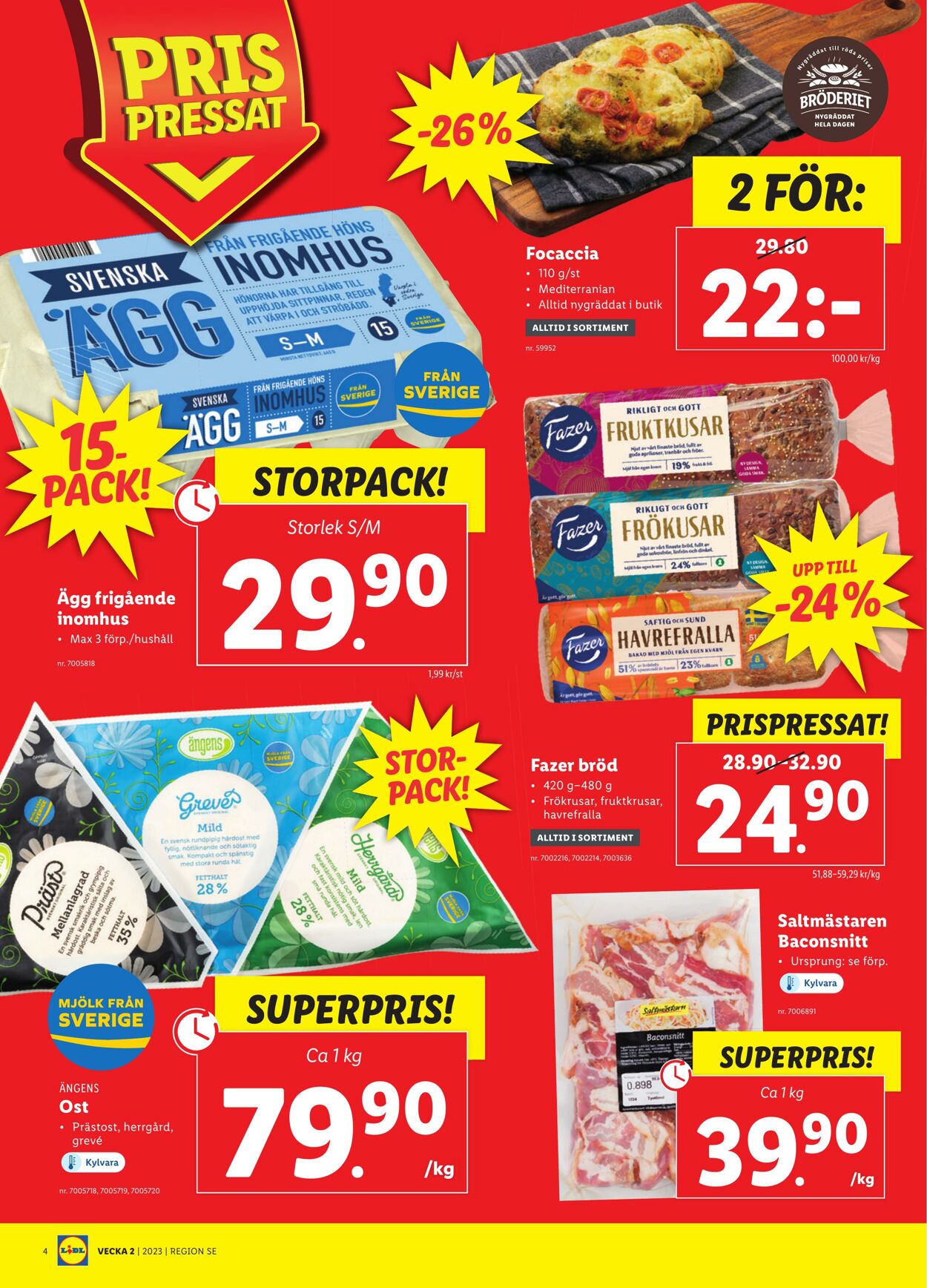 Erbjudanden Lidl 09.01.2023 - 15.01.2023