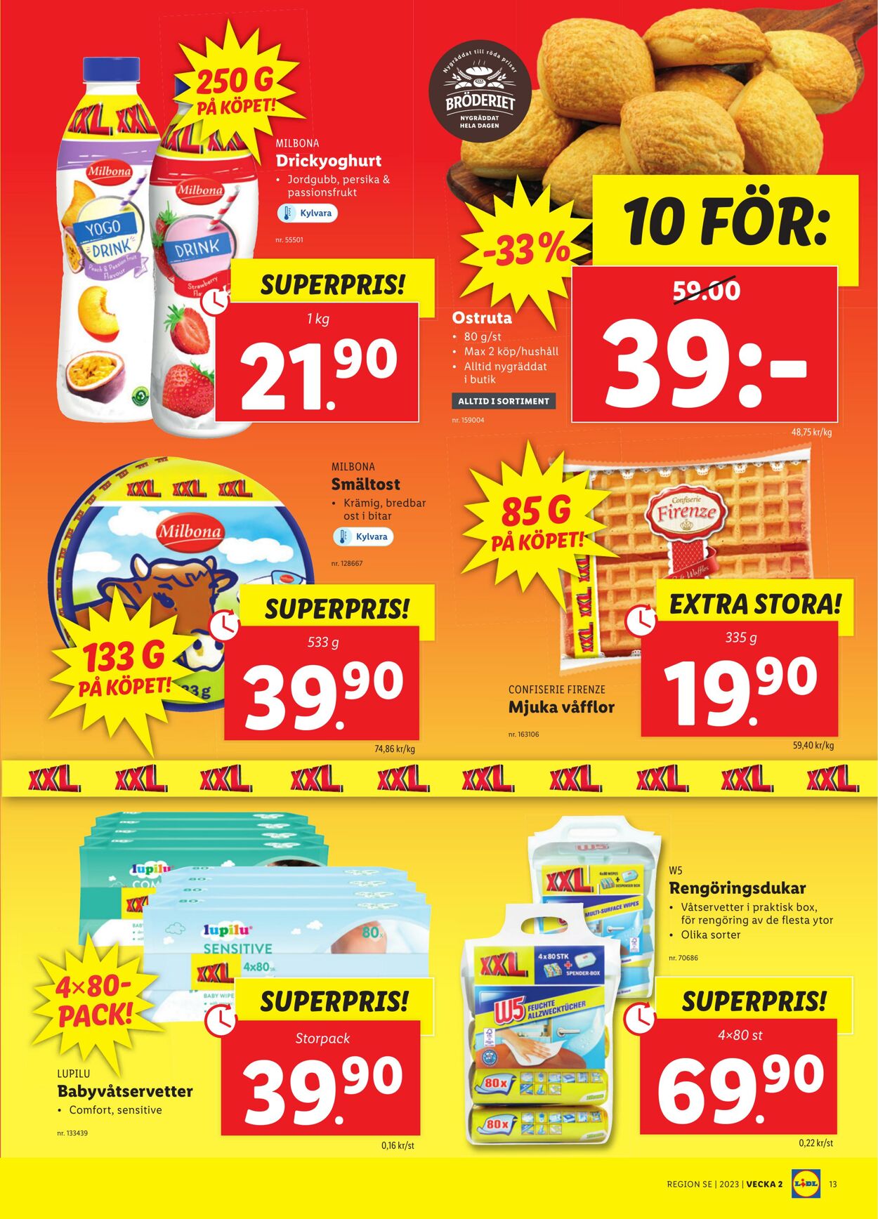 Erbjudanden Lidl 09.01.2023 - 15.01.2023