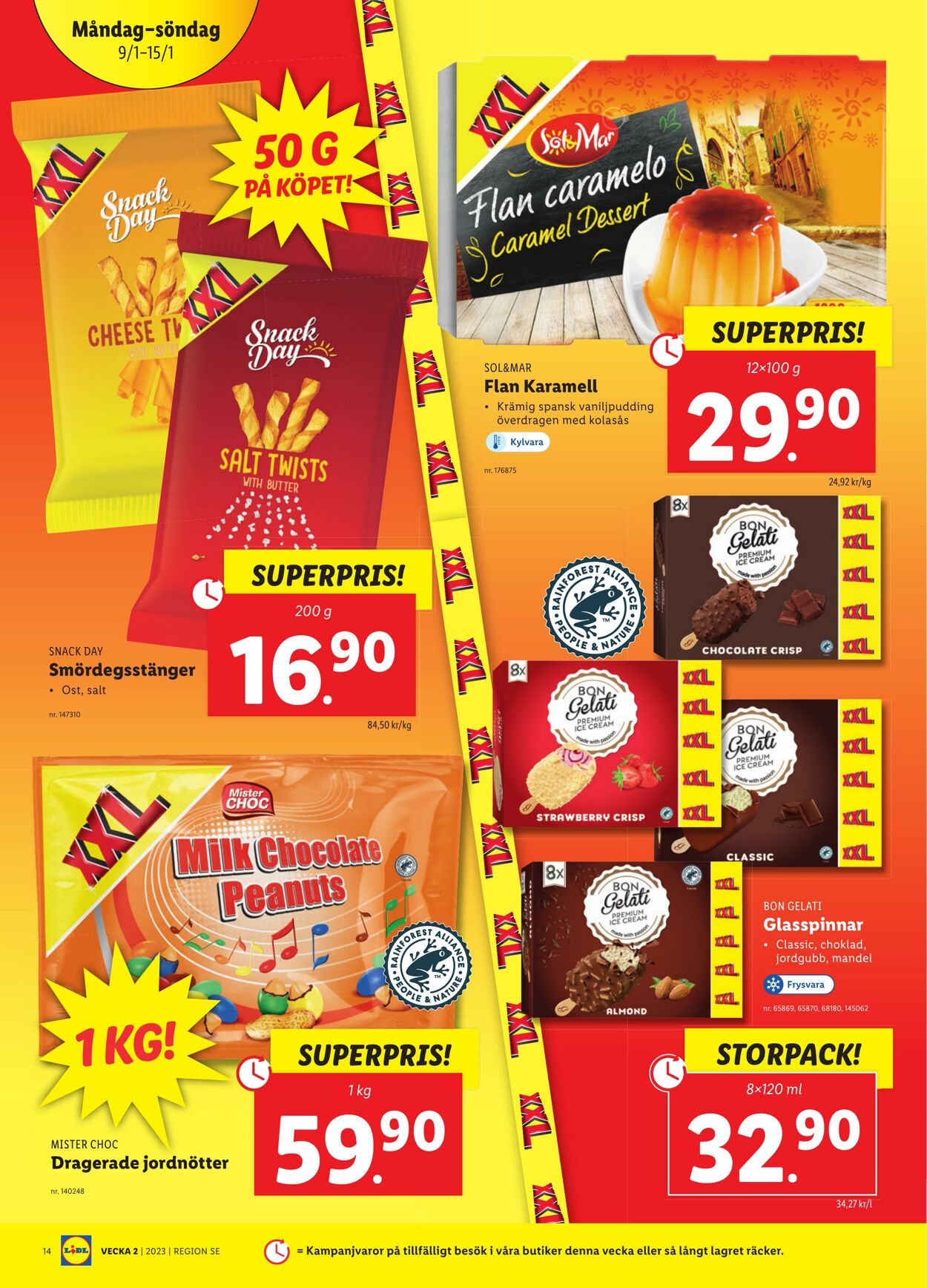 Erbjudanden Lidl 09.01.2023 - 15.01.2023