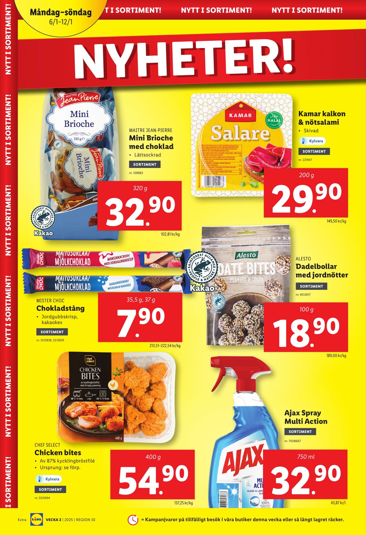 Erbjudanden Lidl 06.01.2025 - 12.01.2025