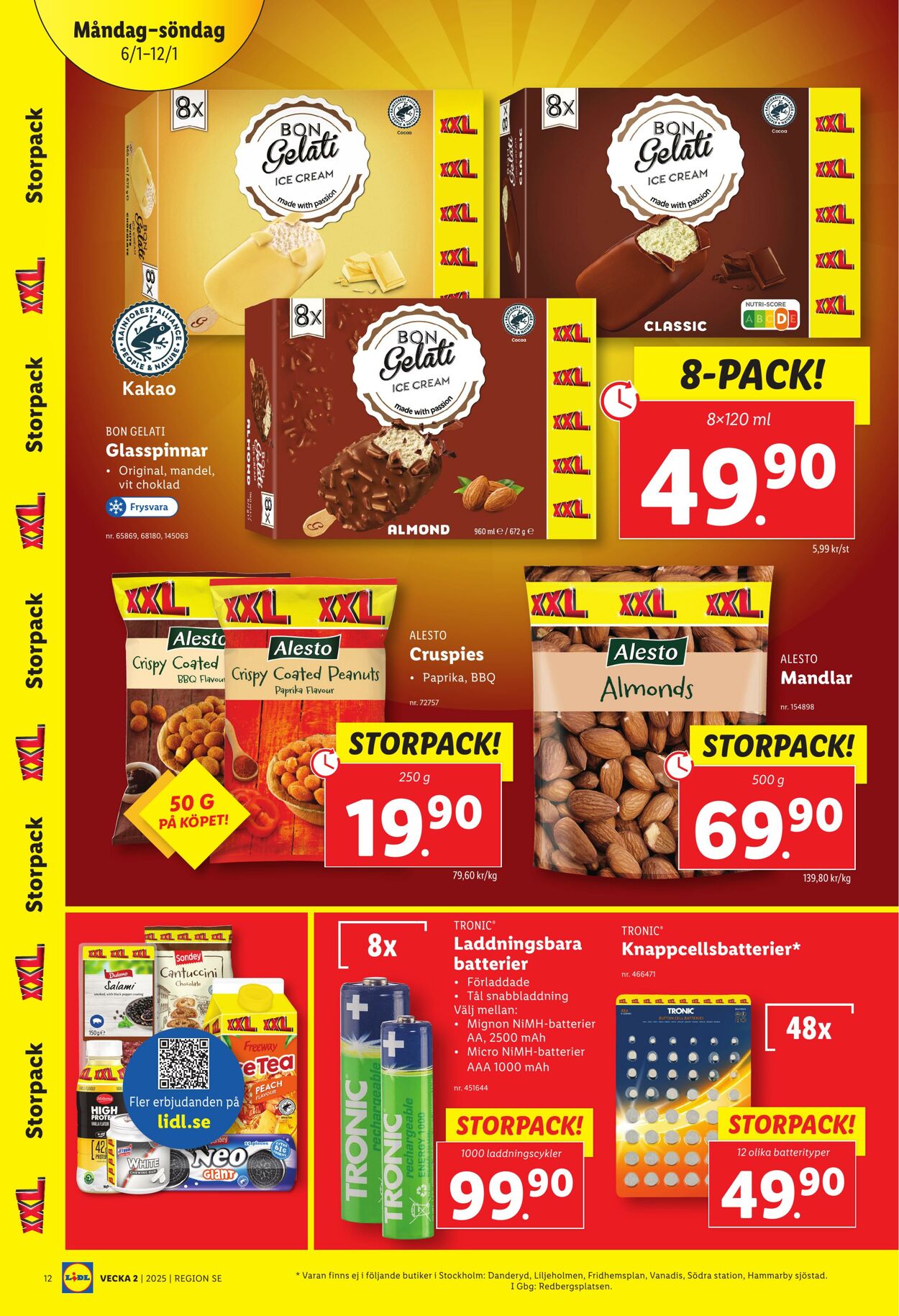 Erbjudanden Lidl 06.01.2025 - 12.01.2025