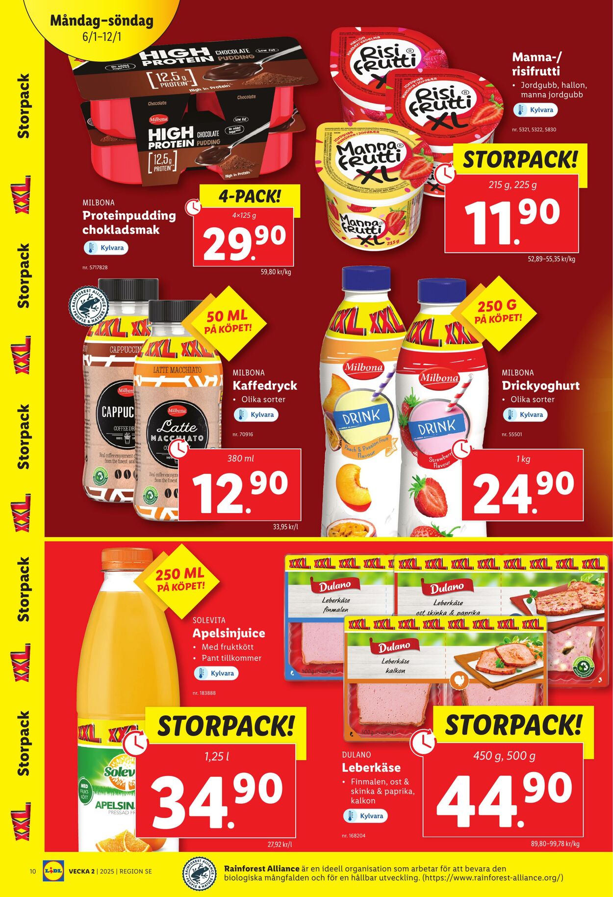 Erbjudanden Lidl 06.01.2025 - 12.01.2025