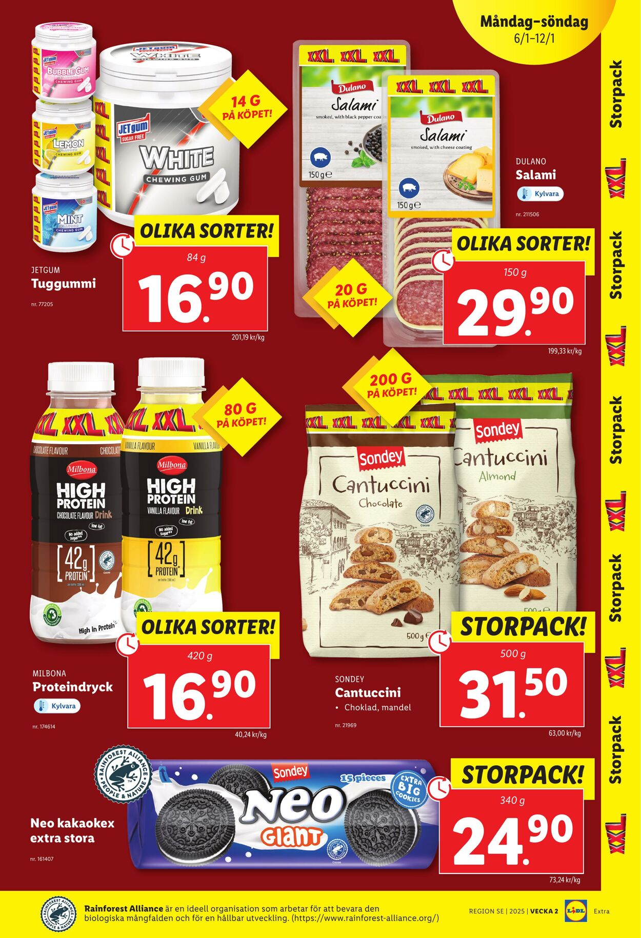 Erbjudanden Lidl 06.01.2025 - 12.01.2025