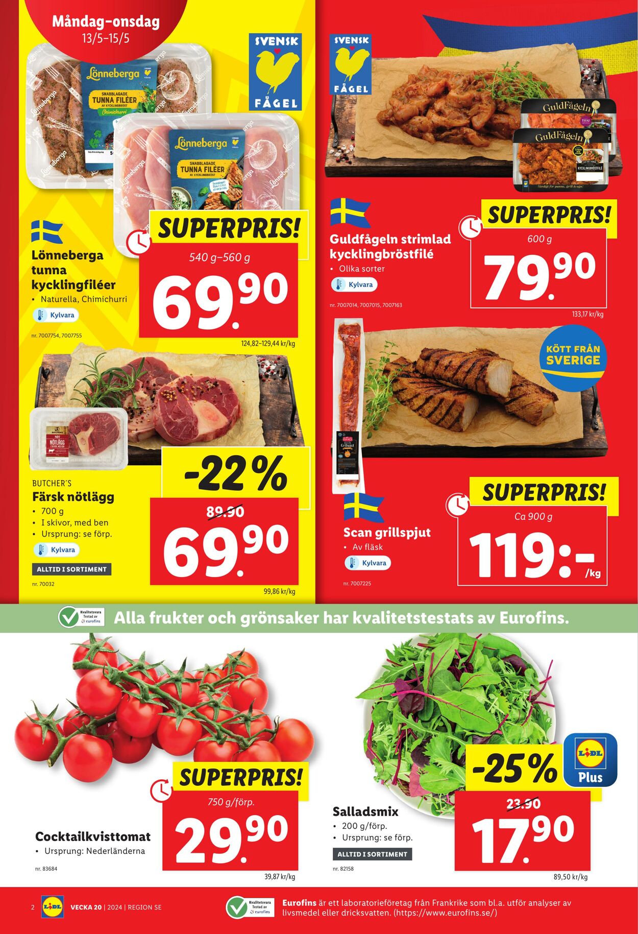 Erbjudanden Lidl 13.05.2024 - 19.05.2024