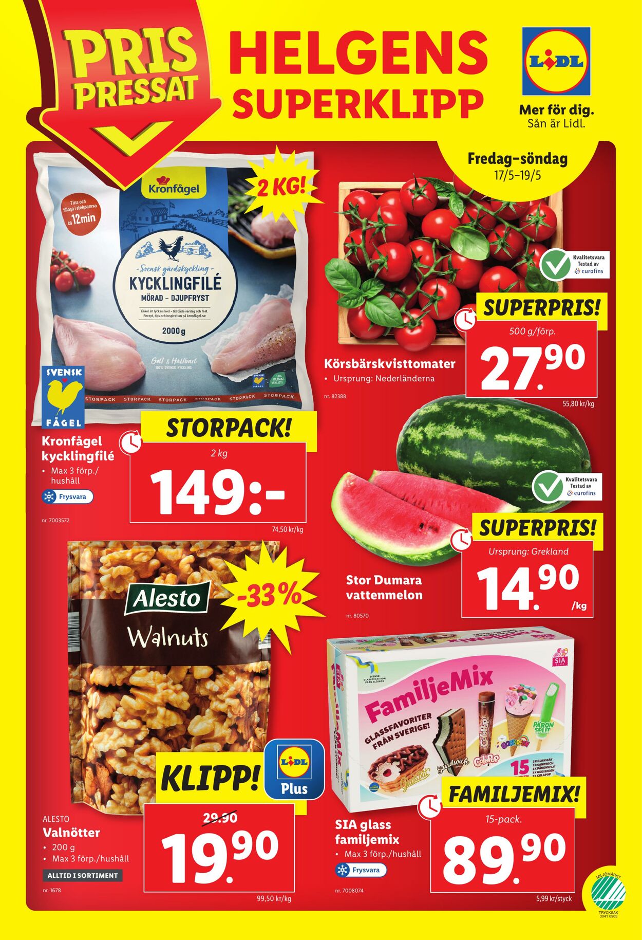 Erbjudanden Lidl 13.05.2024 - 19.05.2024