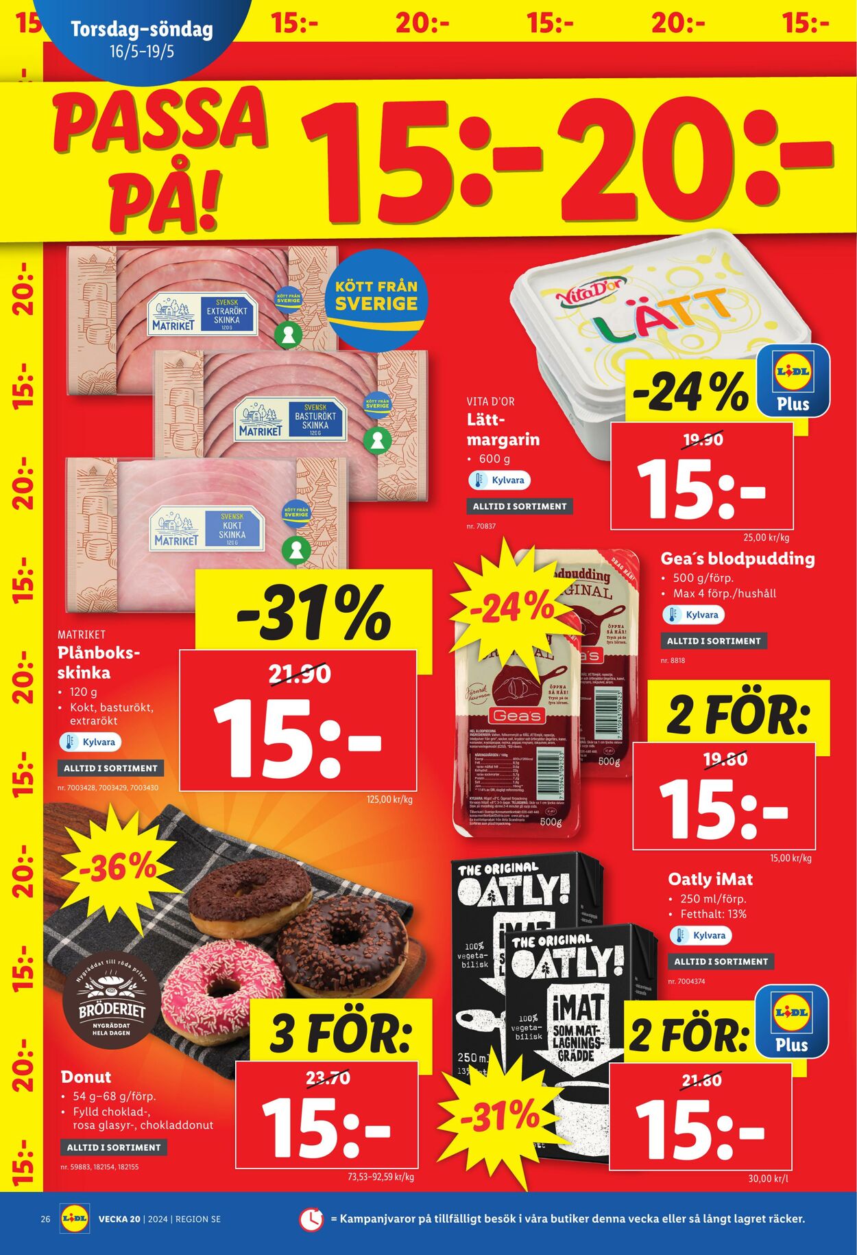 Erbjudanden Lidl 13.05.2024 - 19.05.2024