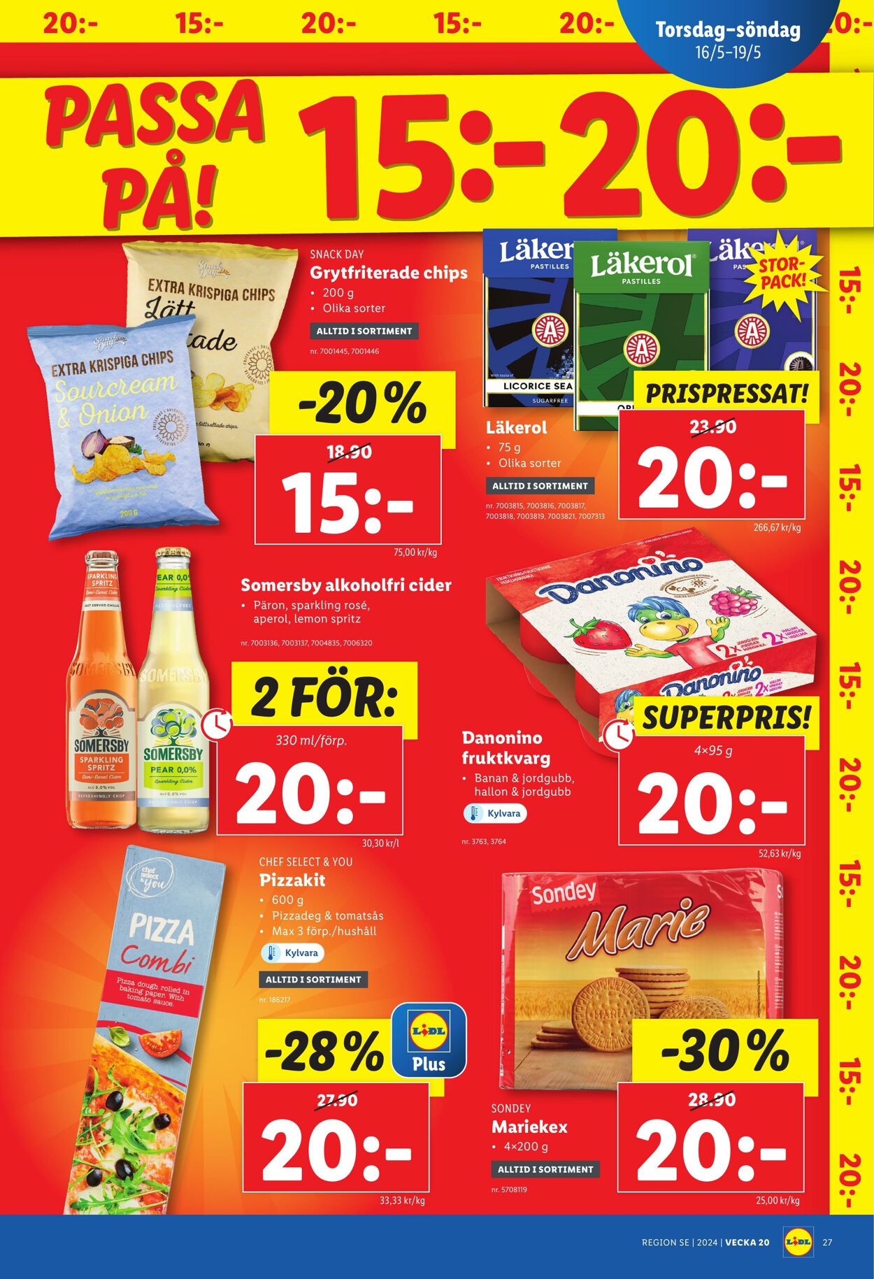 Erbjudanden Lidl 13.05.2024 - 19.05.2024