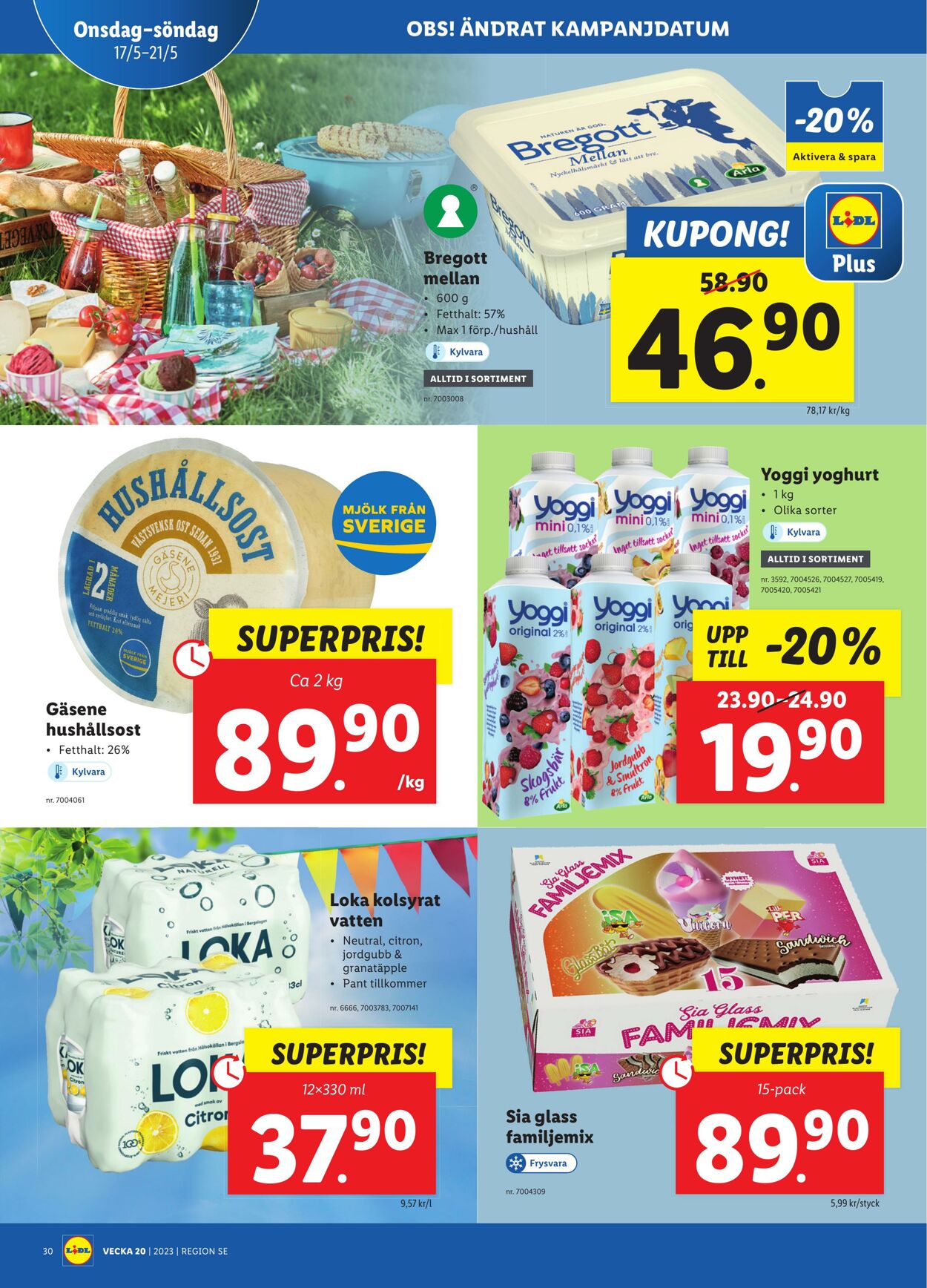 Erbjudanden Lidl 15.05.2023 - 21.05.2023