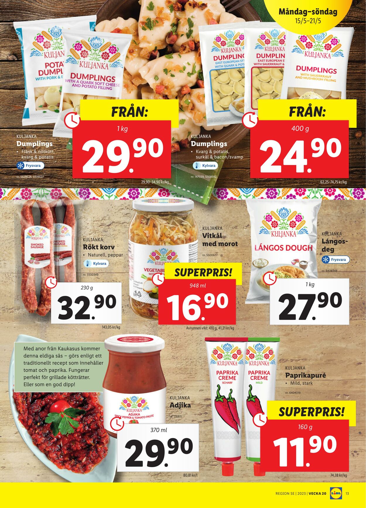 Erbjudanden Lidl 15.05.2023 - 21.05.2023