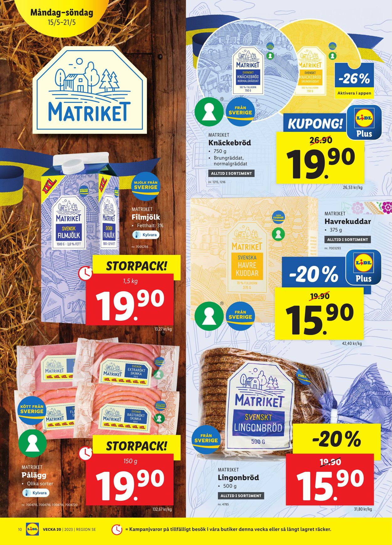 Erbjudanden Lidl 15.05.2023 - 21.05.2023