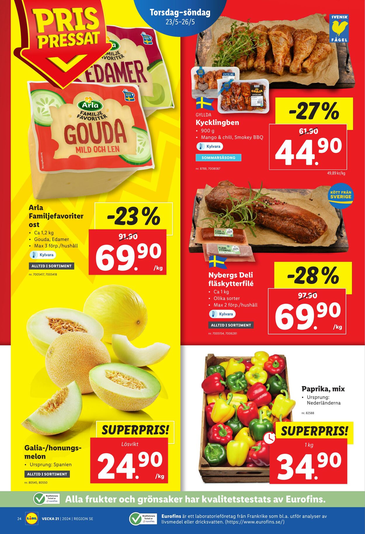 Erbjudanden Lidl 20.05.2024 - 26.05.2024