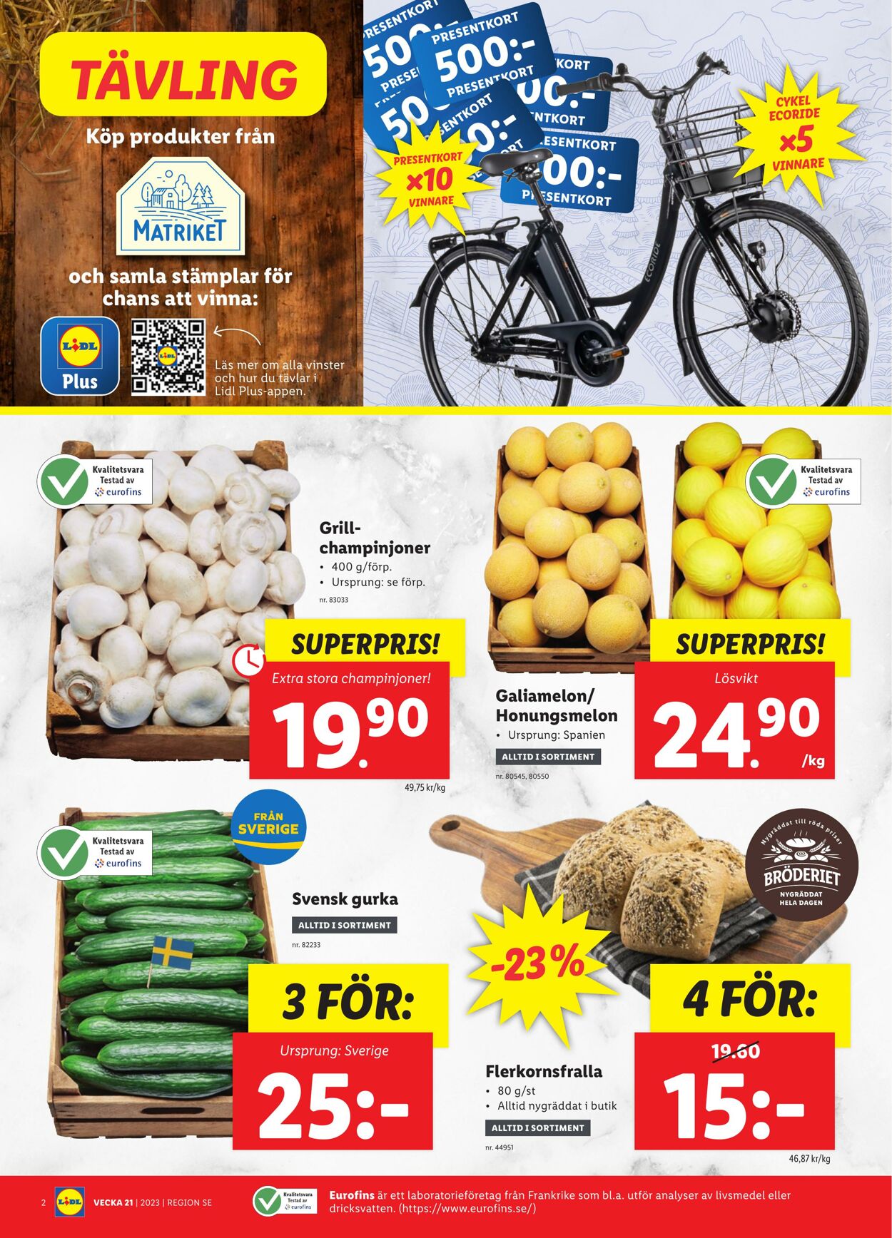 Erbjudanden Lidl 22.05.2023 - 28.05.2023