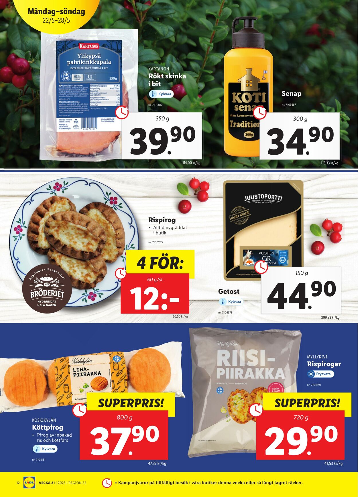 Erbjudanden Lidl 22.05.2023 - 28.05.2023