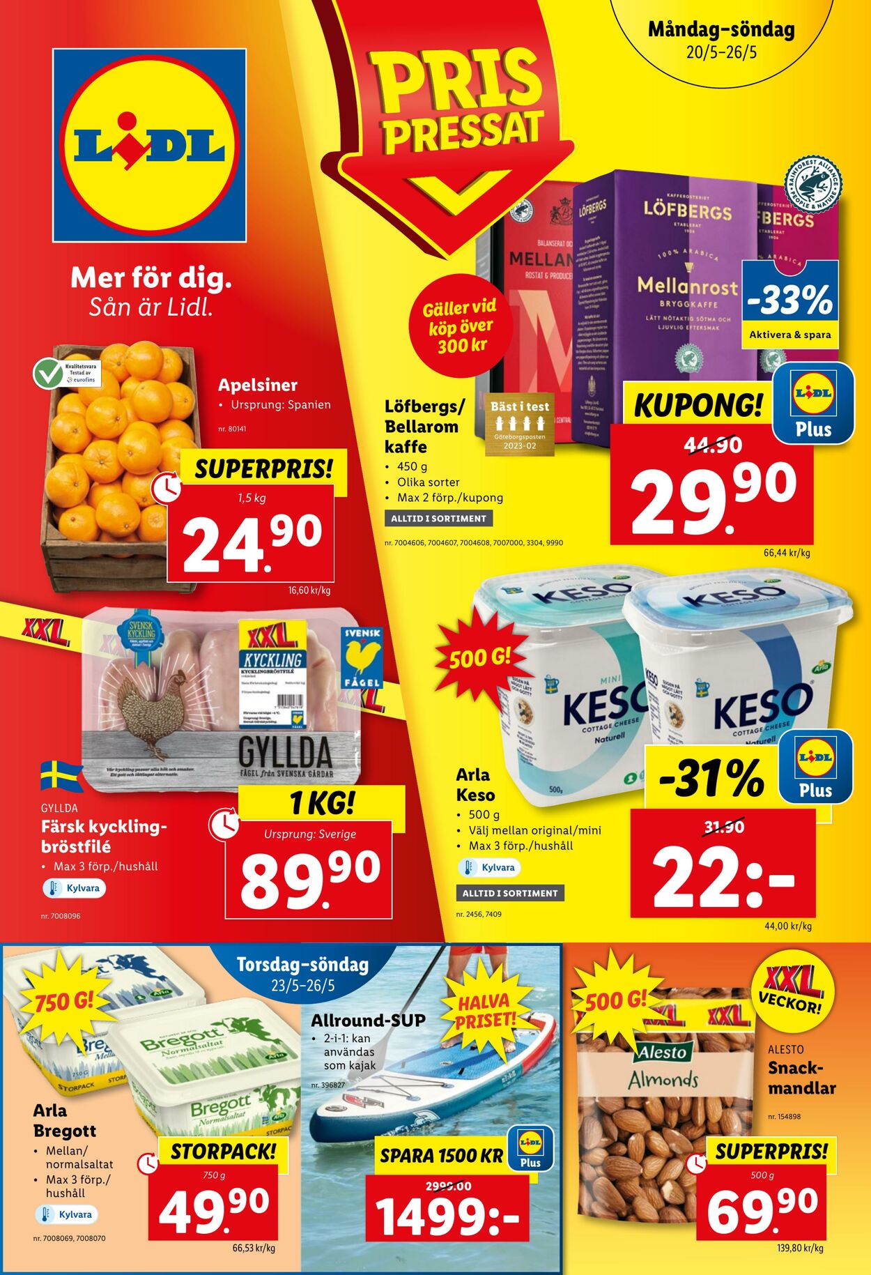 Erbjudanden Lidl 20.05.2024 - 26.05.2024