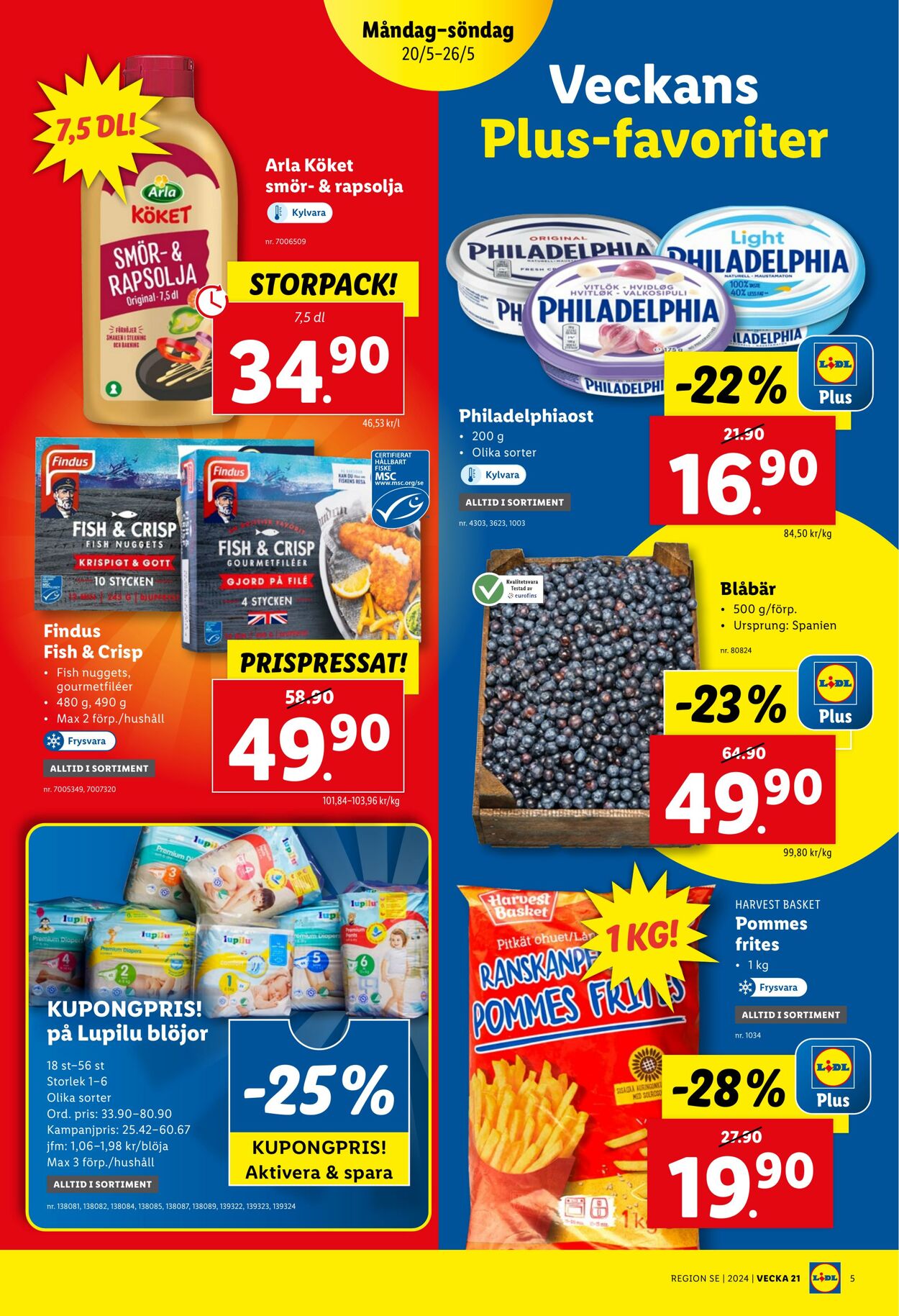 Erbjudanden Lidl 20.05.2024 - 26.05.2024