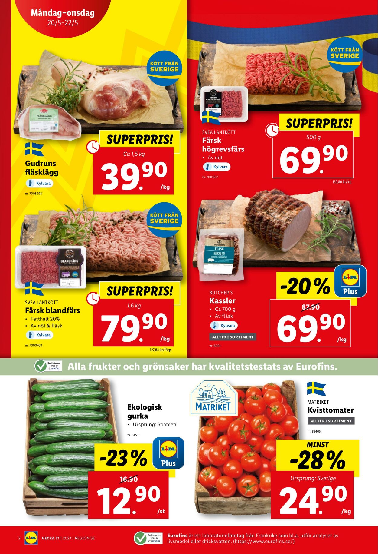 Erbjudanden Lidl 20.05.2024 - 26.05.2024