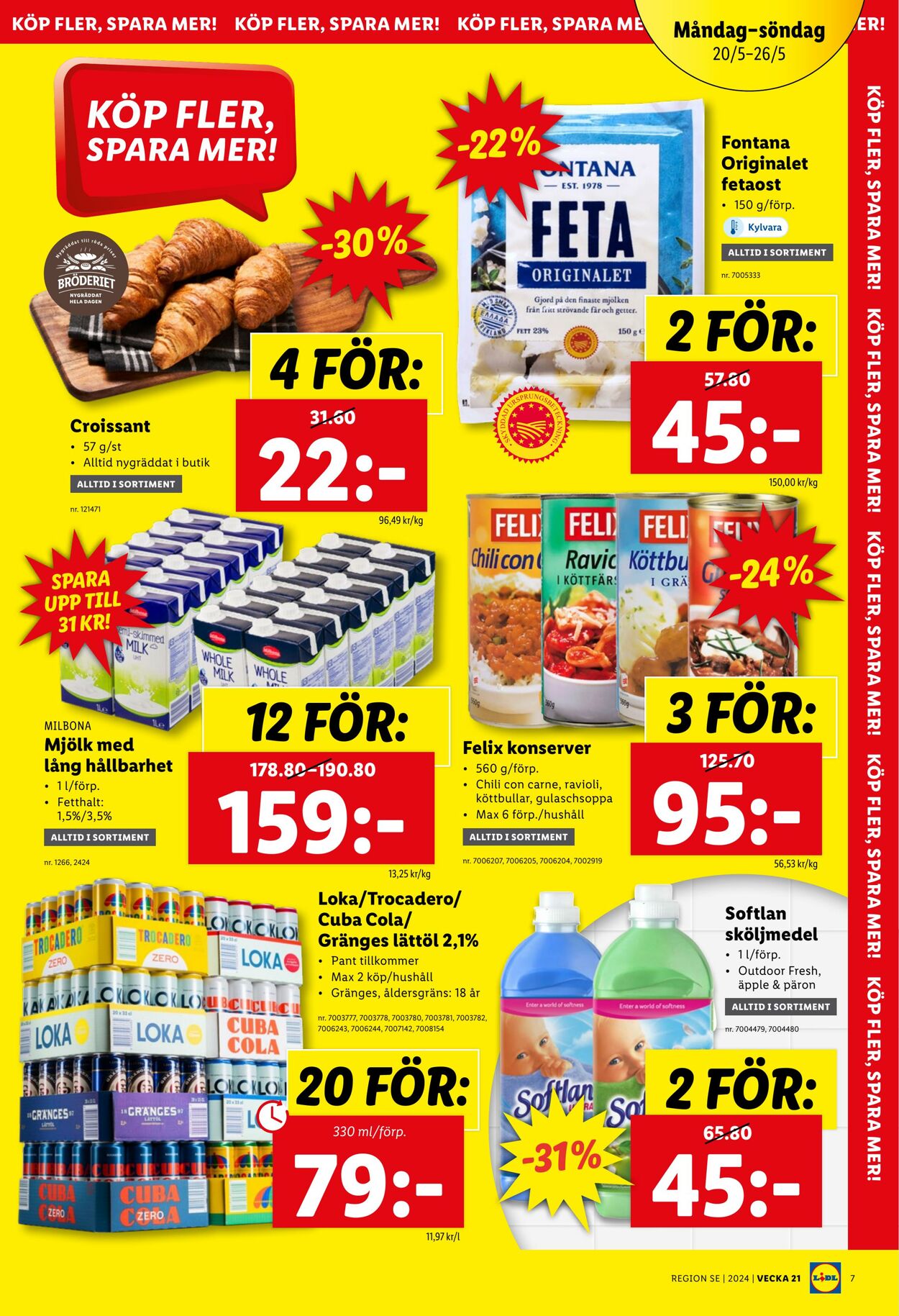 Erbjudanden Lidl 20.05.2024 - 26.05.2024