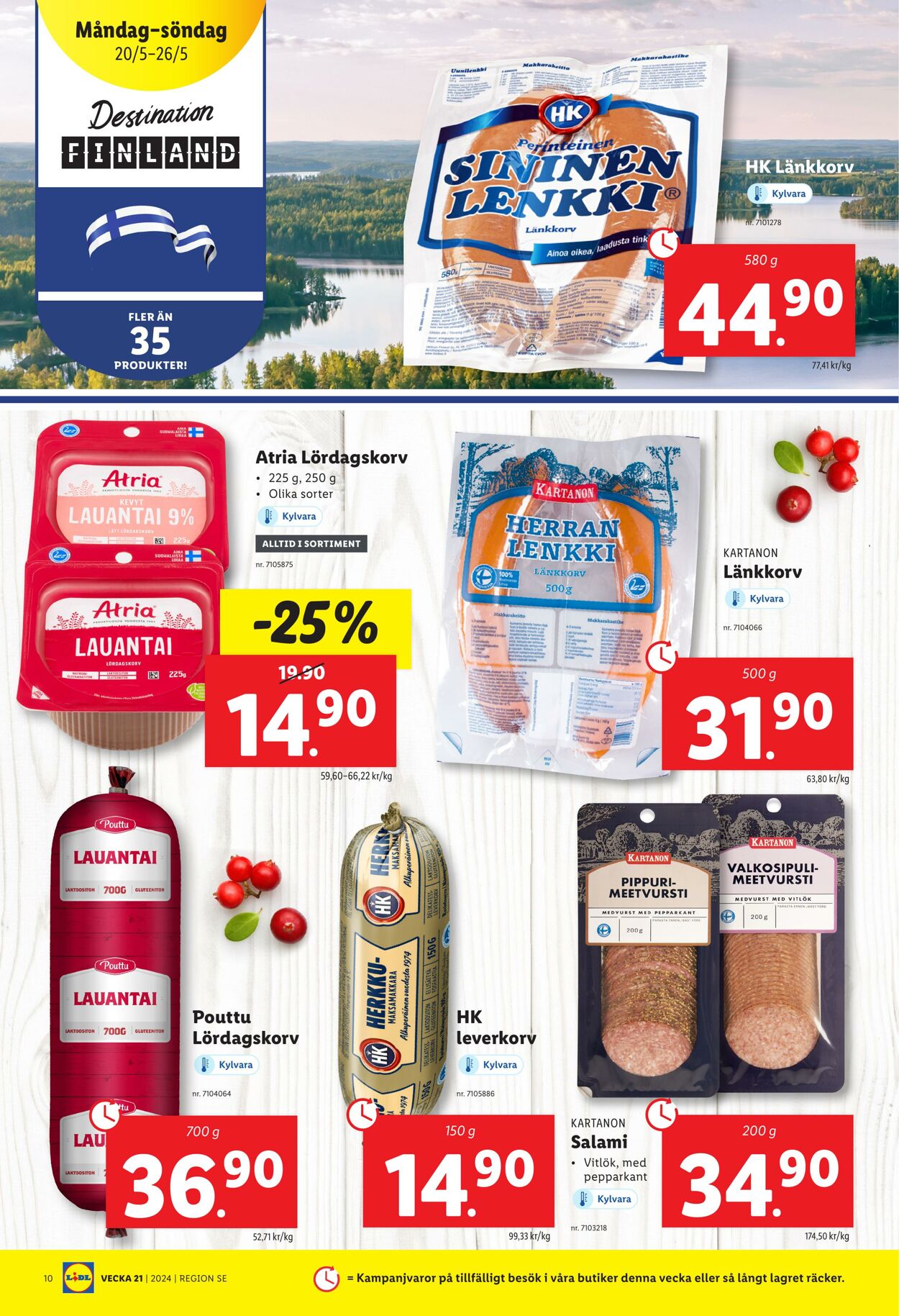 Erbjudanden Lidl 20.05.2024 - 26.05.2024