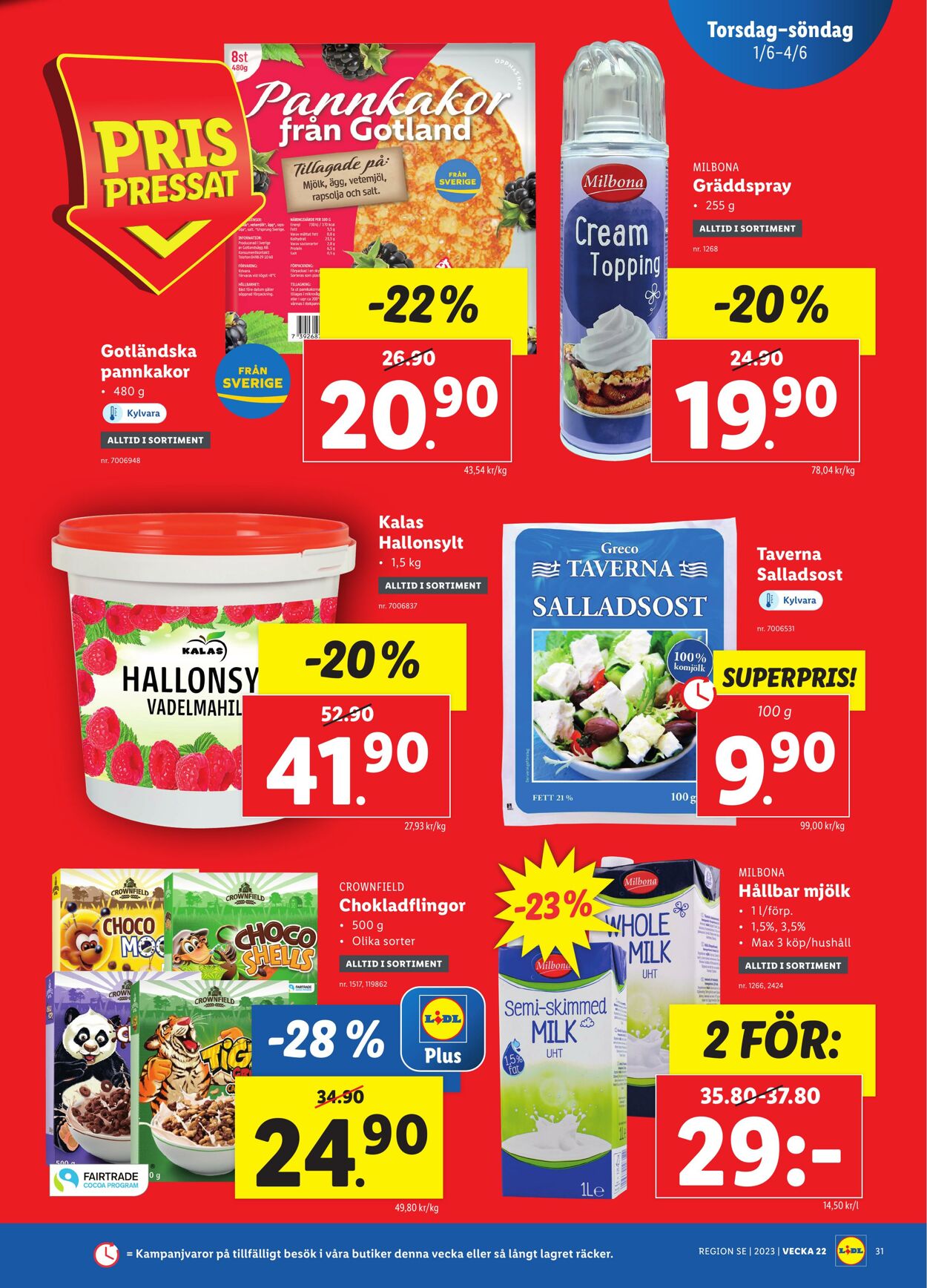 Erbjudanden Lidl 29.05.2023 - 04.06.2023