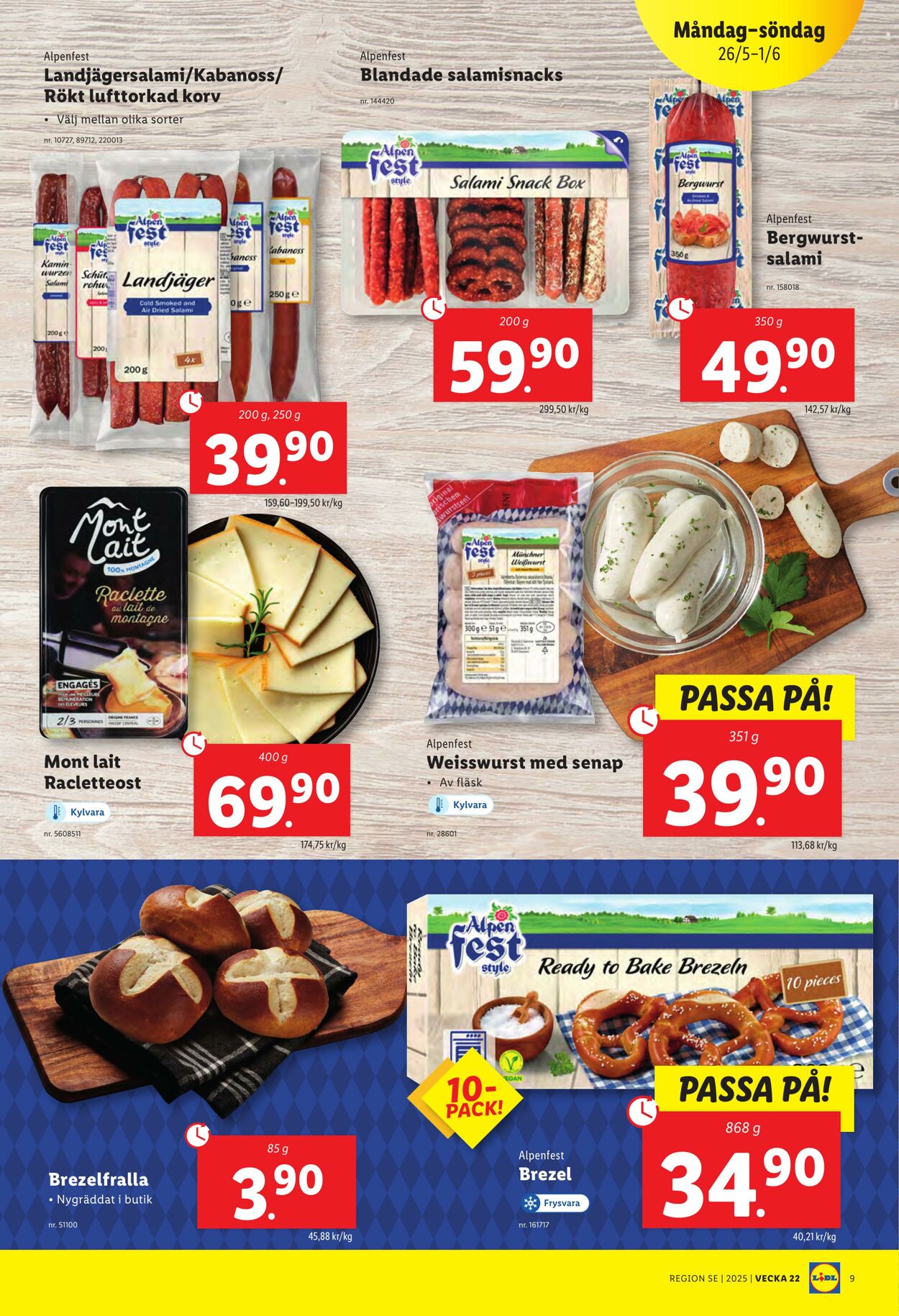 Erbjudanden Lidl 26.05.2025 - 01.06.2025